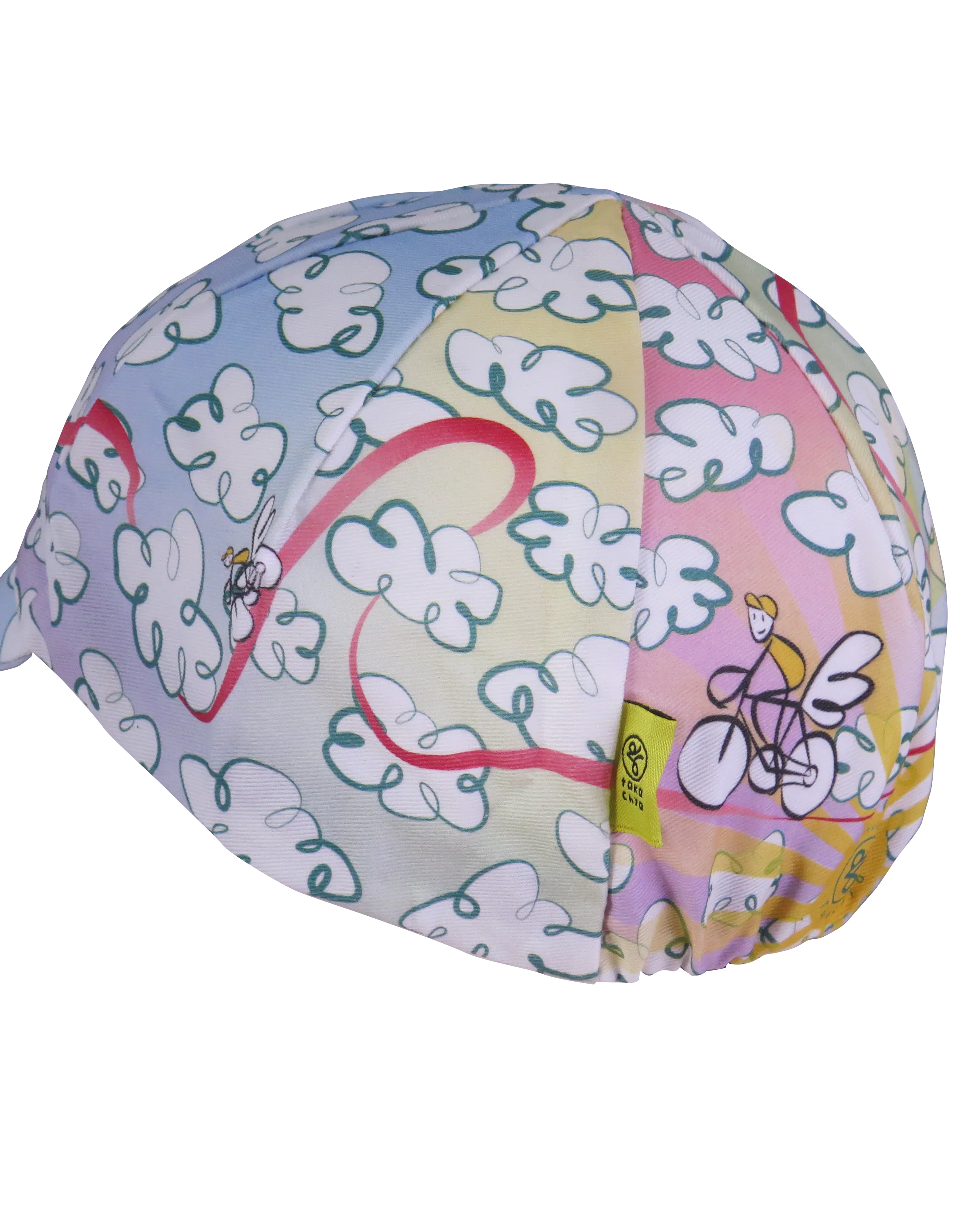 A DESIGN BY TAKACHYA | Cycling Cap - Flying Unicorn Psychedelic