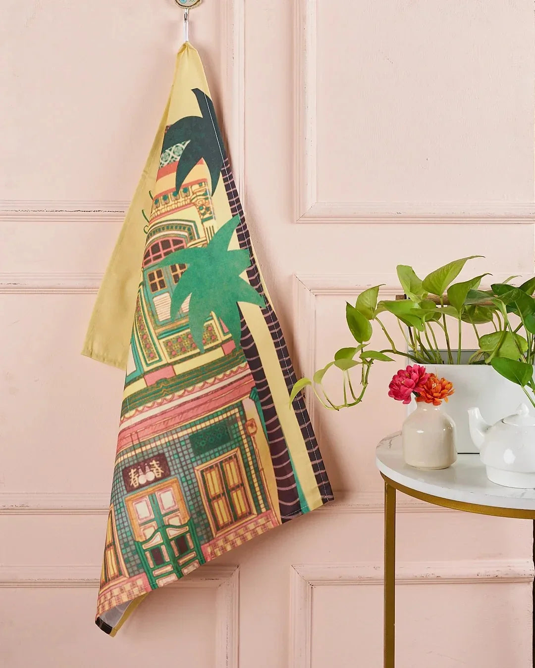 PHOTO PHACTORY | Tea Towel | Shophouses Series | Yellow