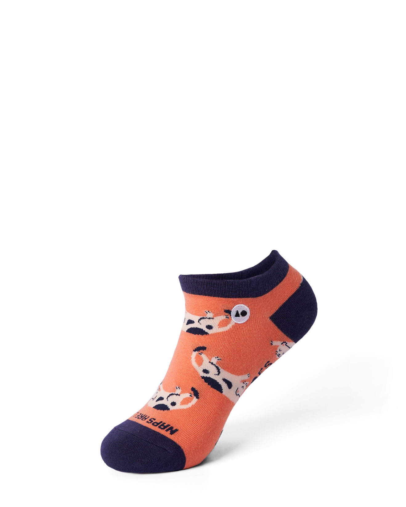 TALKING TOES | Sleepy Cat Ankle Sock