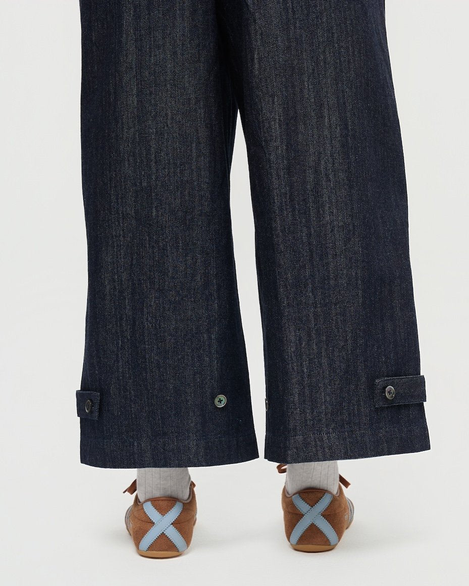 3EIGHTH | Barun Trousers in Slub Denim by Kaihara Japan