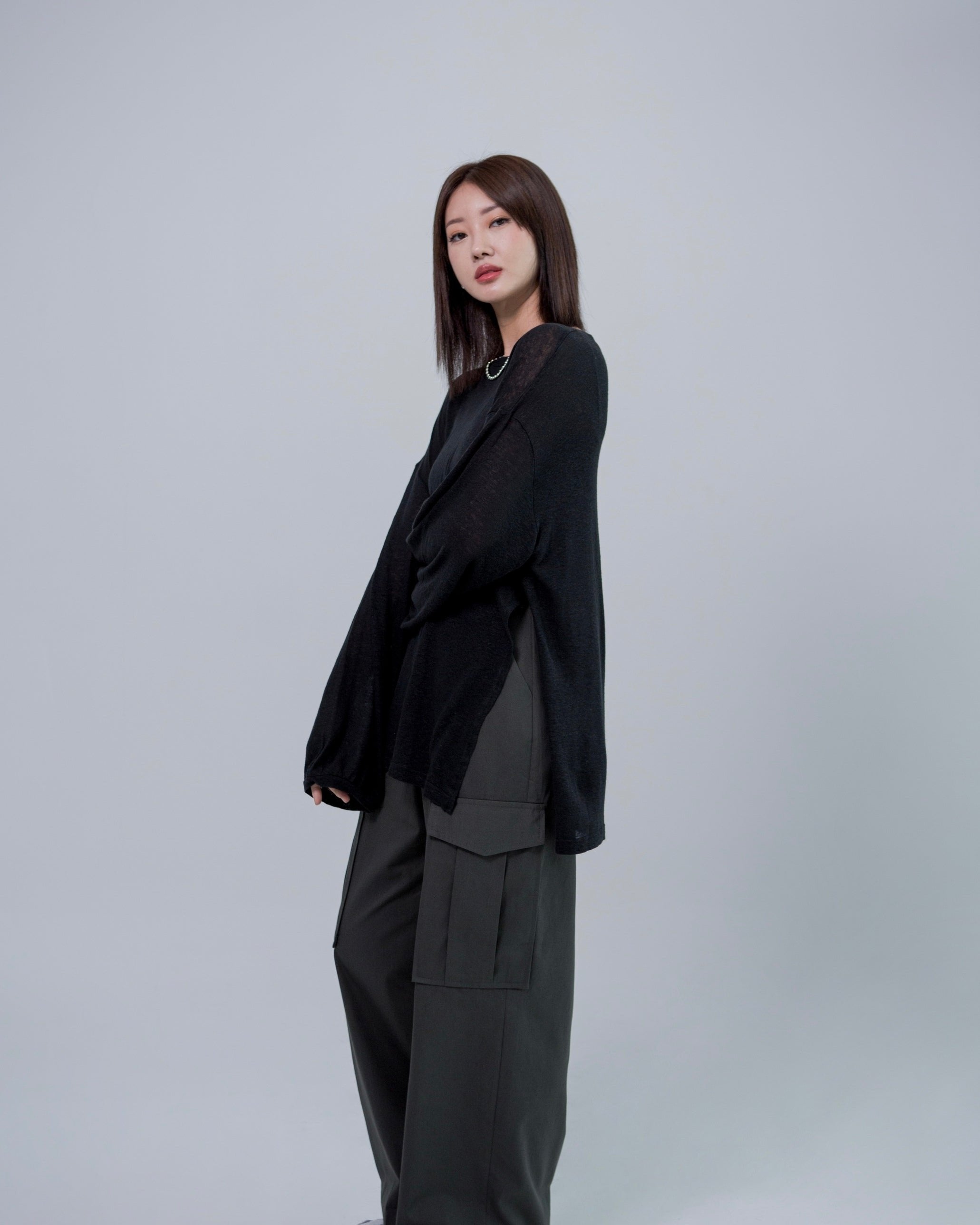 SAERO COLLECTIVE | Nongsa Cargo Pants | Gauntlet Grey