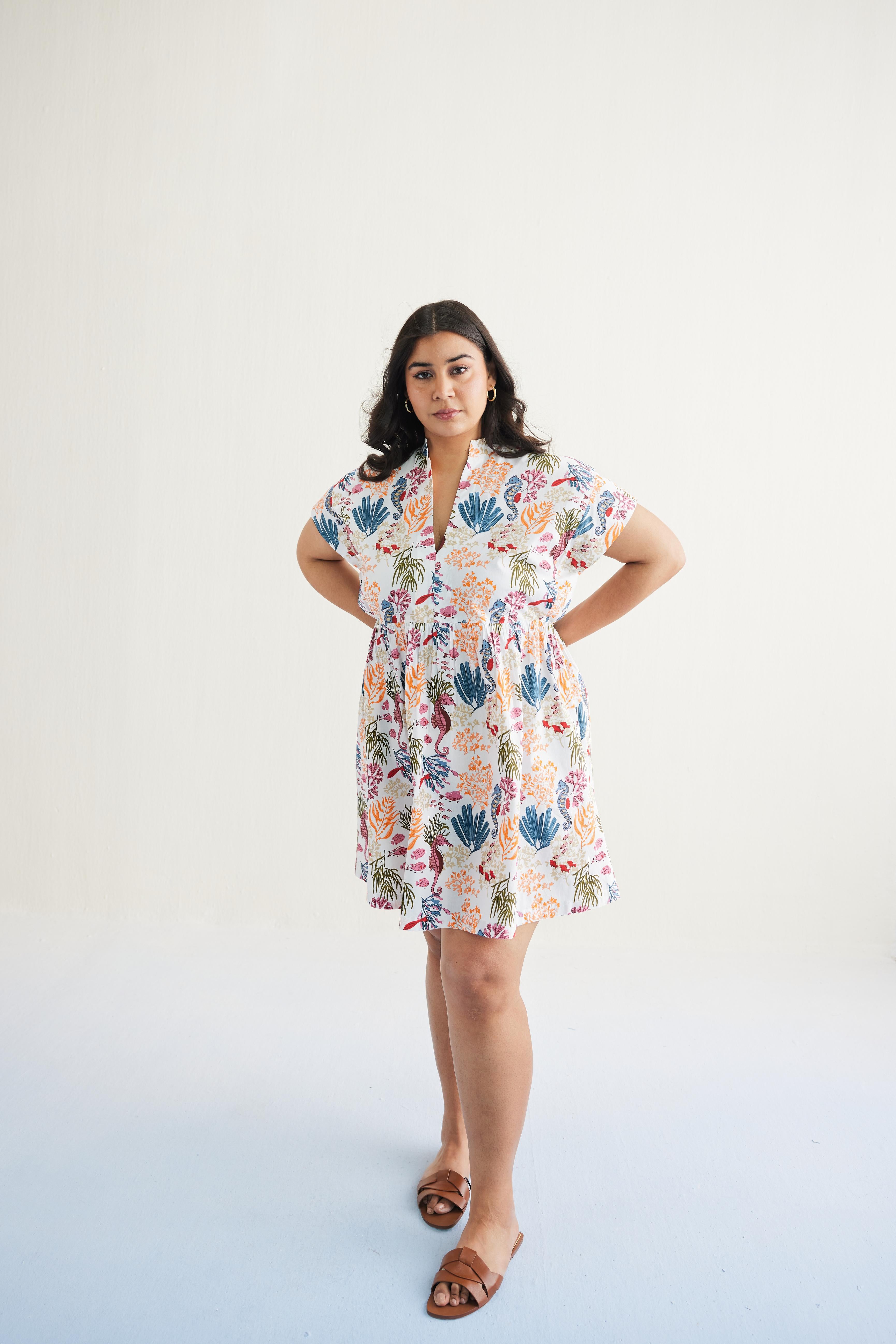 SUI | Ocean Heart Organic Cotton Dress