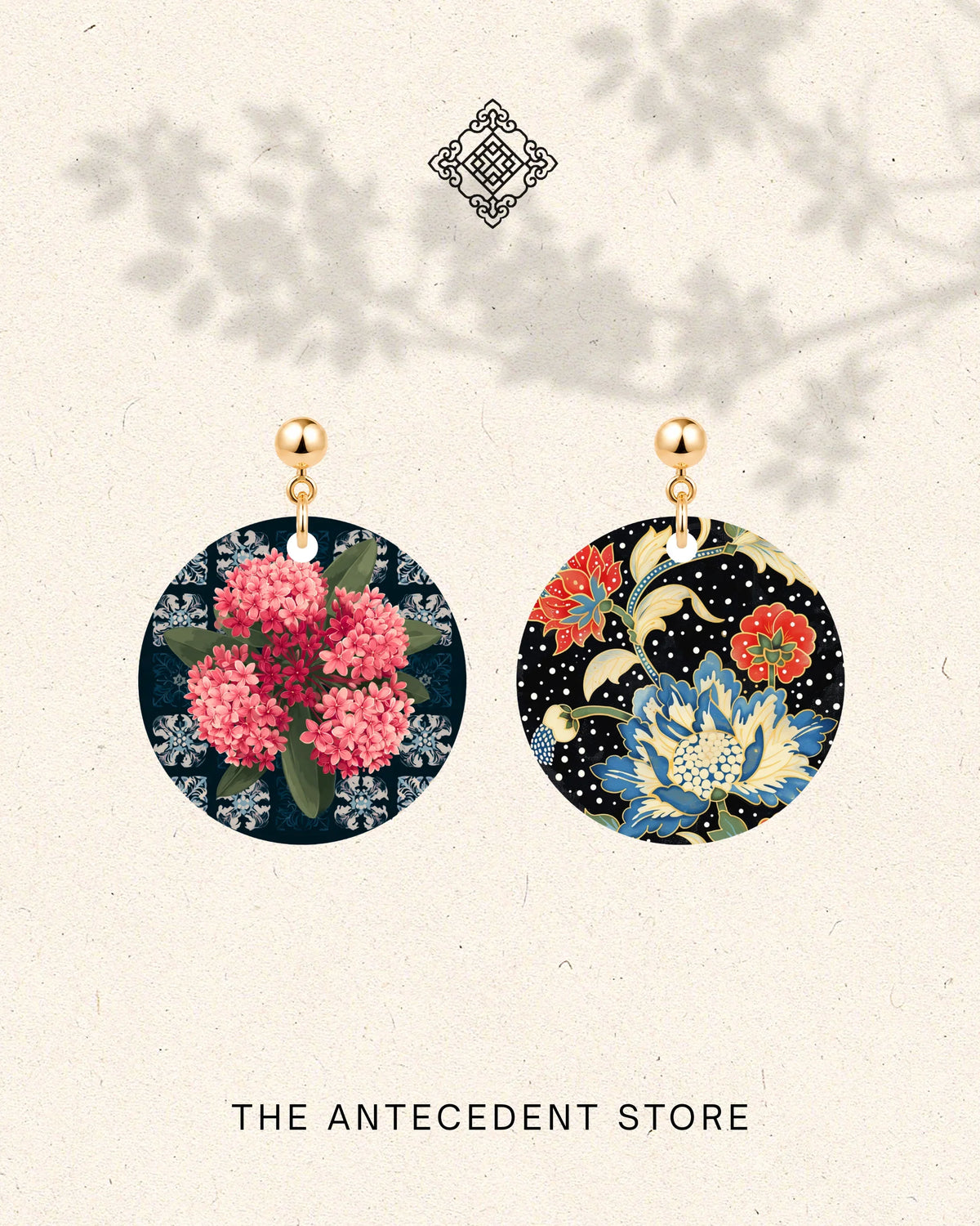 THE ANTECEDENT STORE | Ixora Batik Earrings
