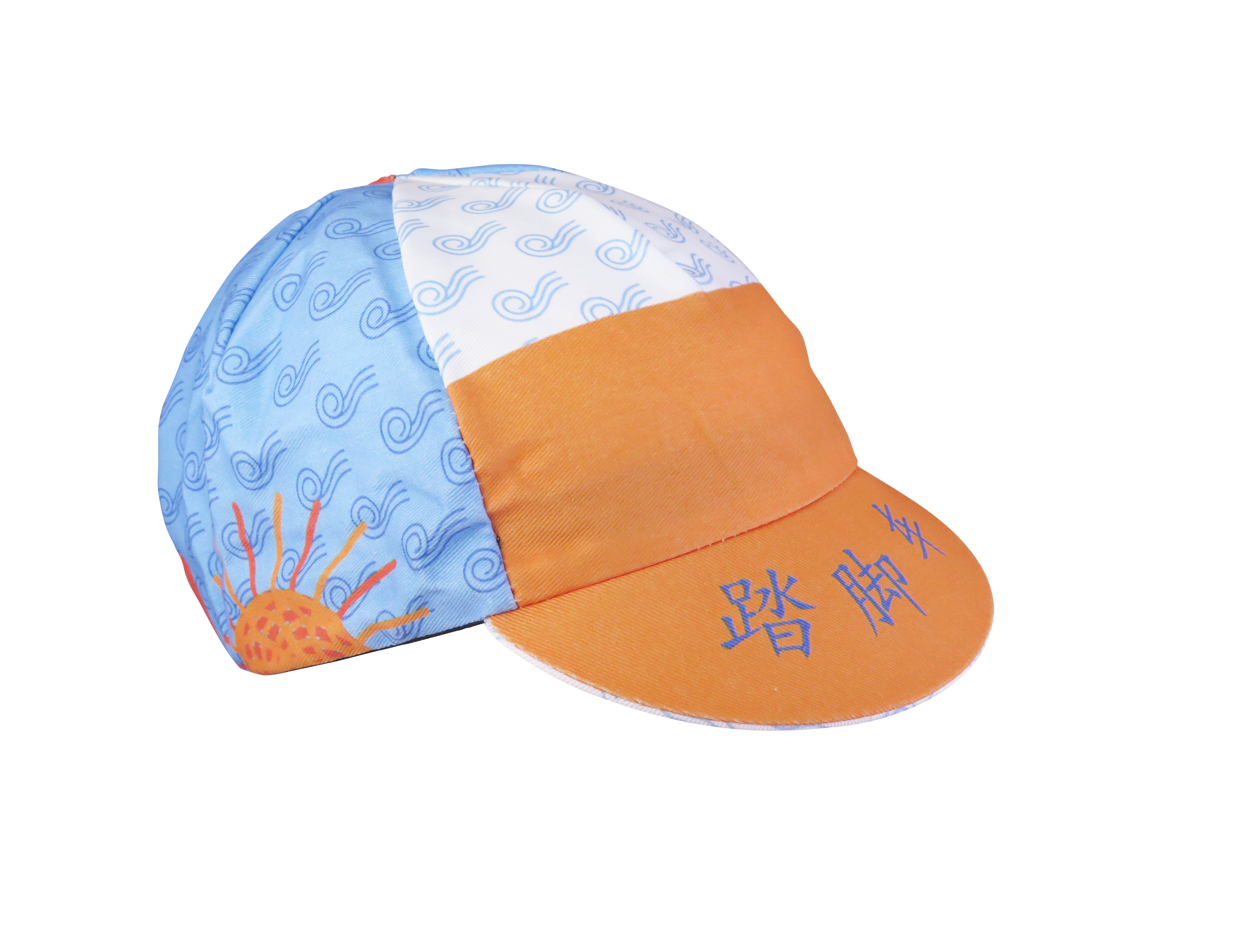 A DESIGN BY TAKACHYA | Cycling Cap - Chinese Idioms Nice Sun and Wind