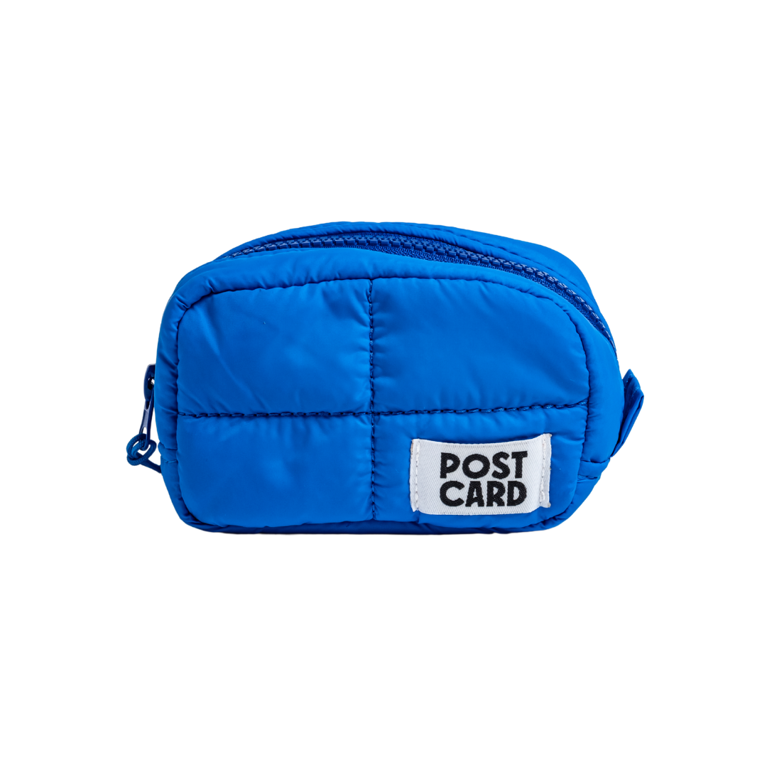 POSTCARD | Santorini Blue Bubblet Travel Pouch