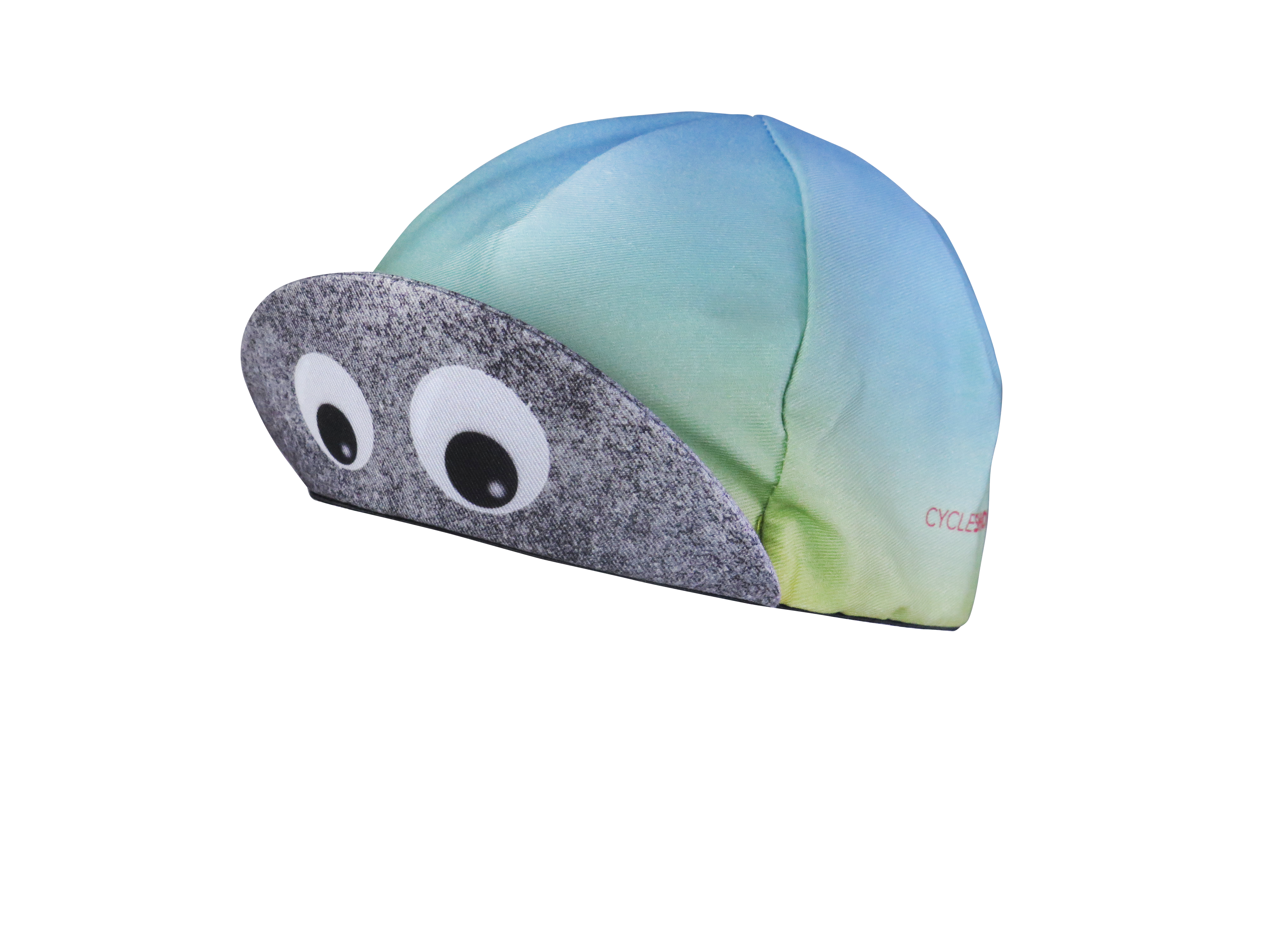 A DESIGN BY TAKACHYA | Cycling Cap - Googly Eyes Sky Blue