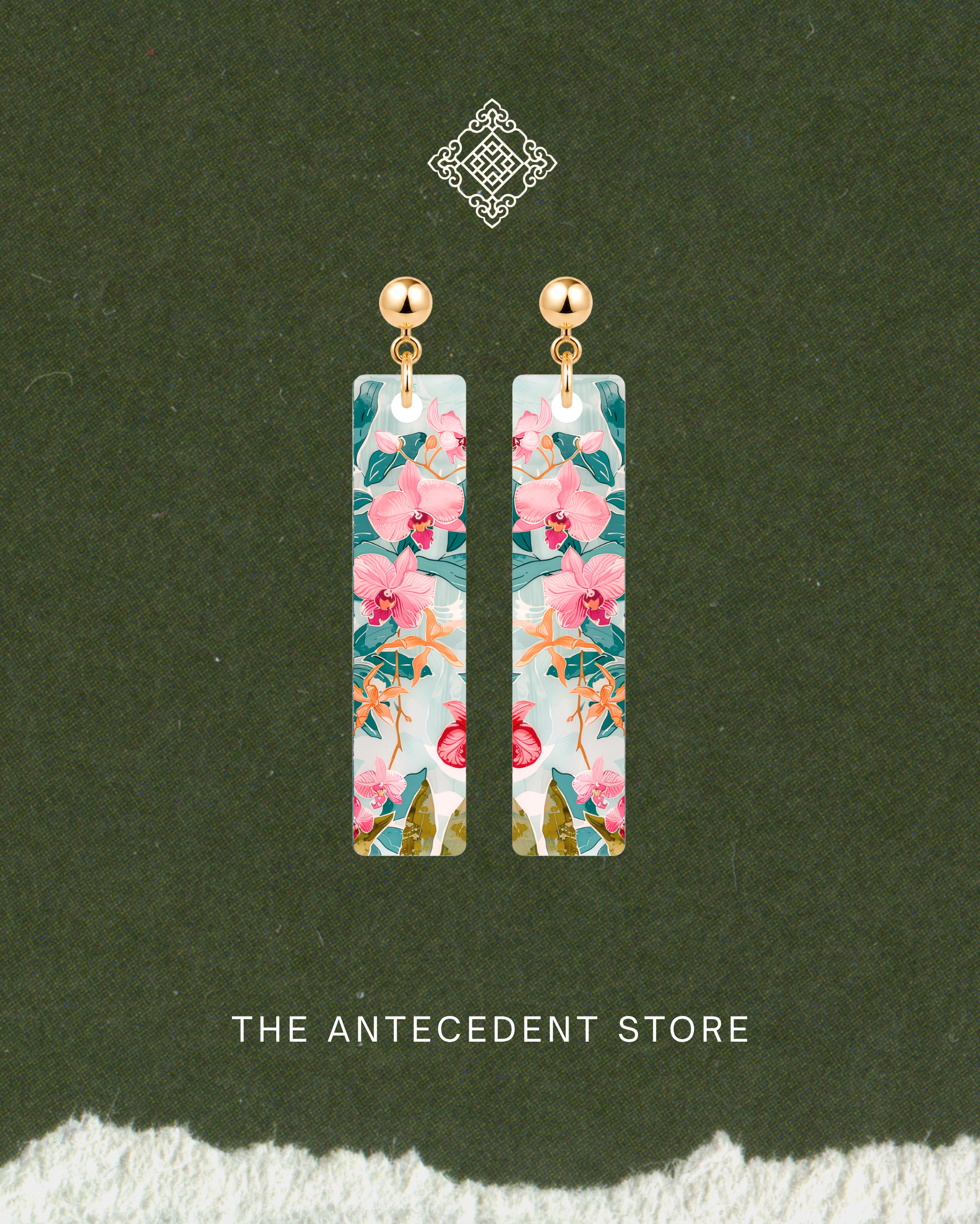 THE ANTECEDENT STORE | Nyonya Vanda Earrings