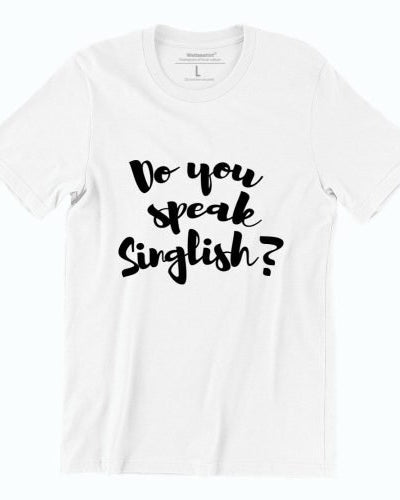 WET DESIGN | Do You Speak Singlish Graphic T-Shirt