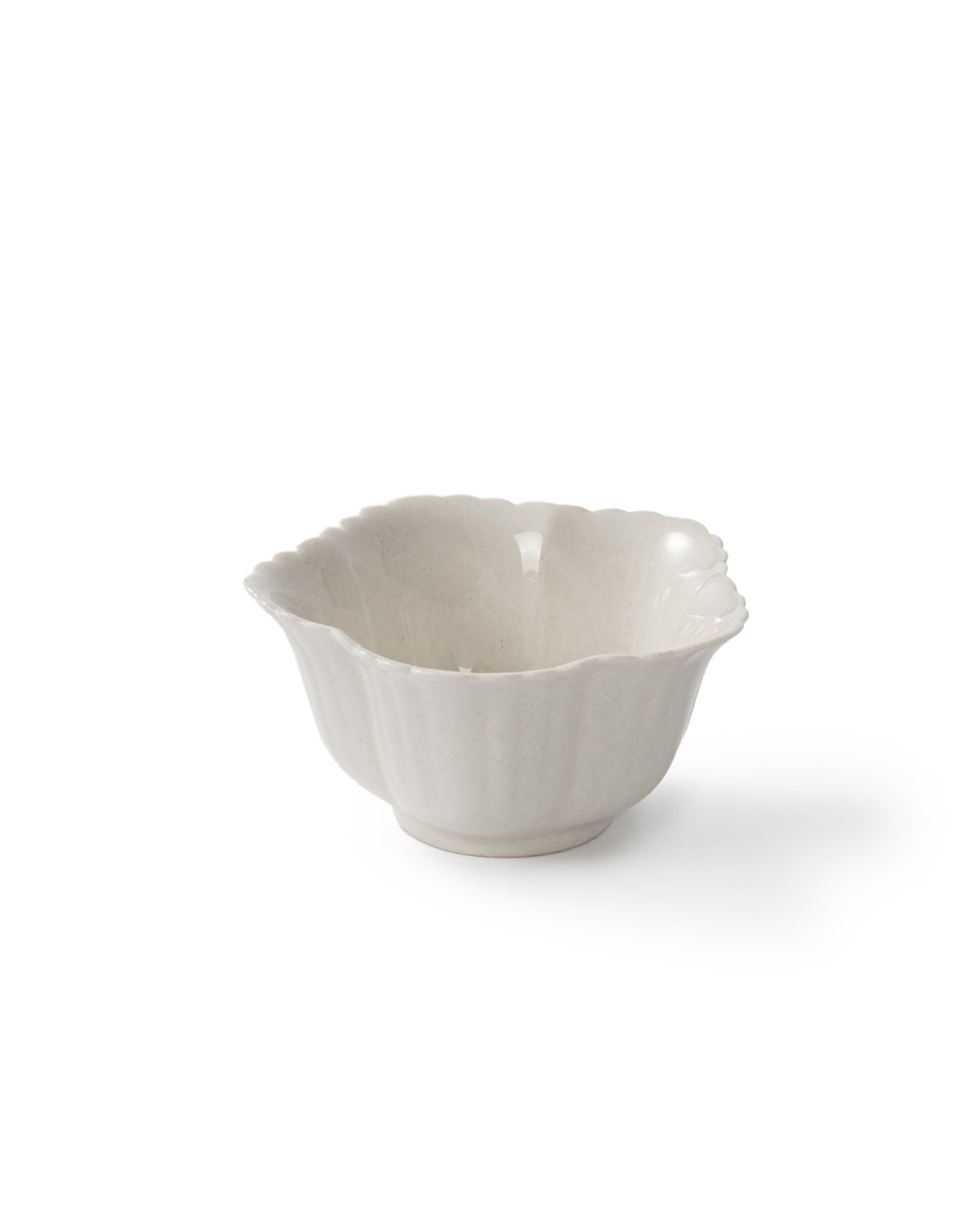 CRAFILAB | Ash Gray & Floral Edge Teacup