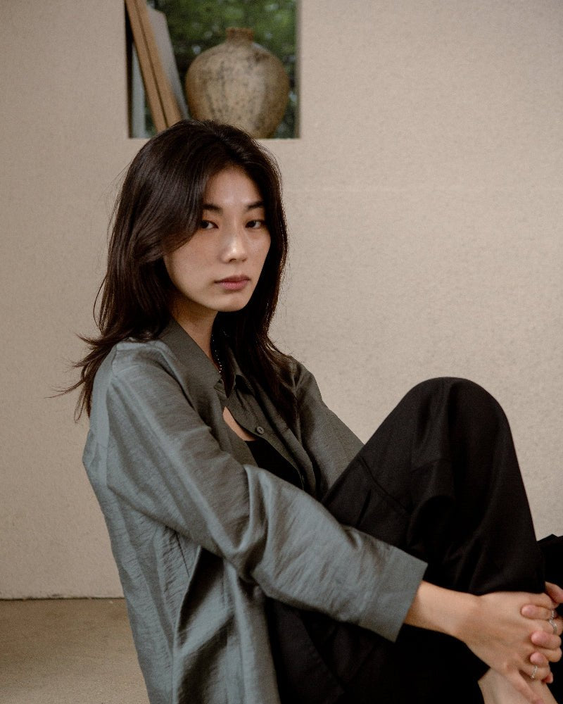 SAERO COLLECTIVE | Oreum Shirt V. 2 | Moss Grey