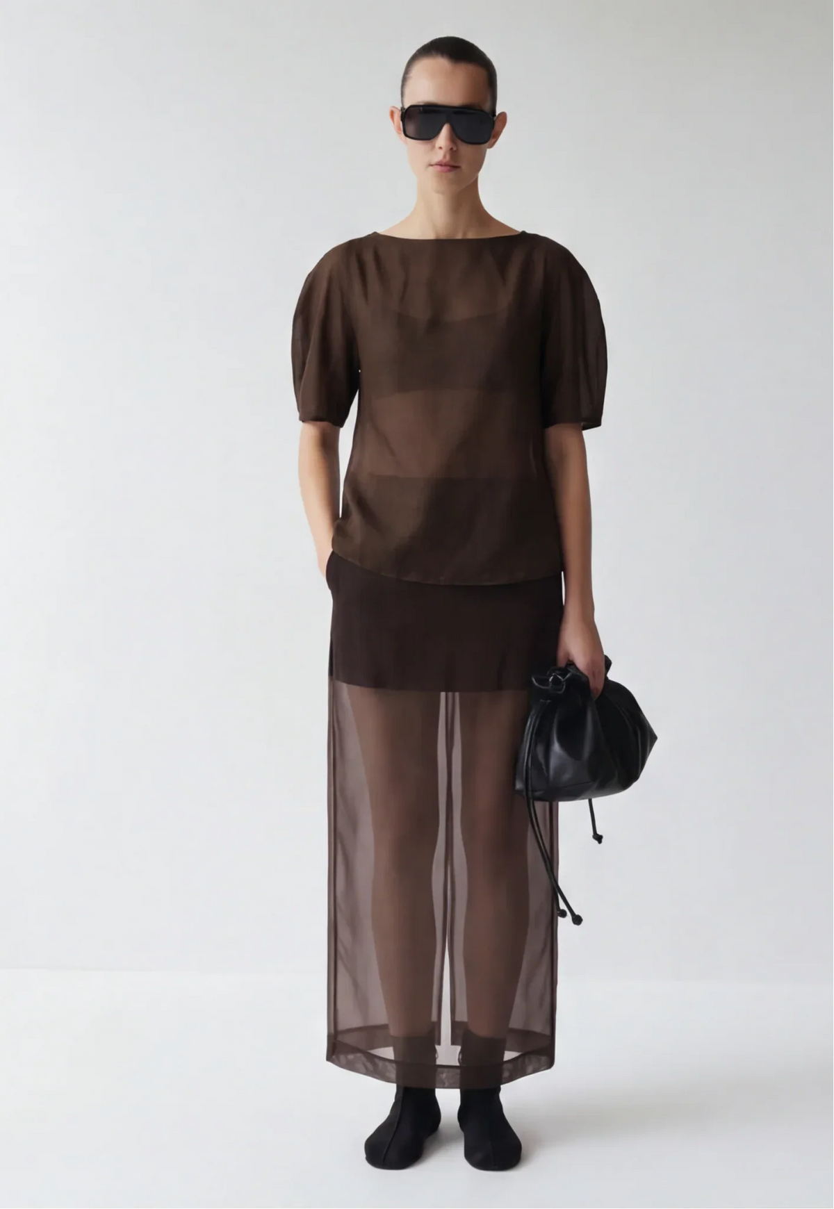 LAYERPLAN | Eris Air Sheer Top