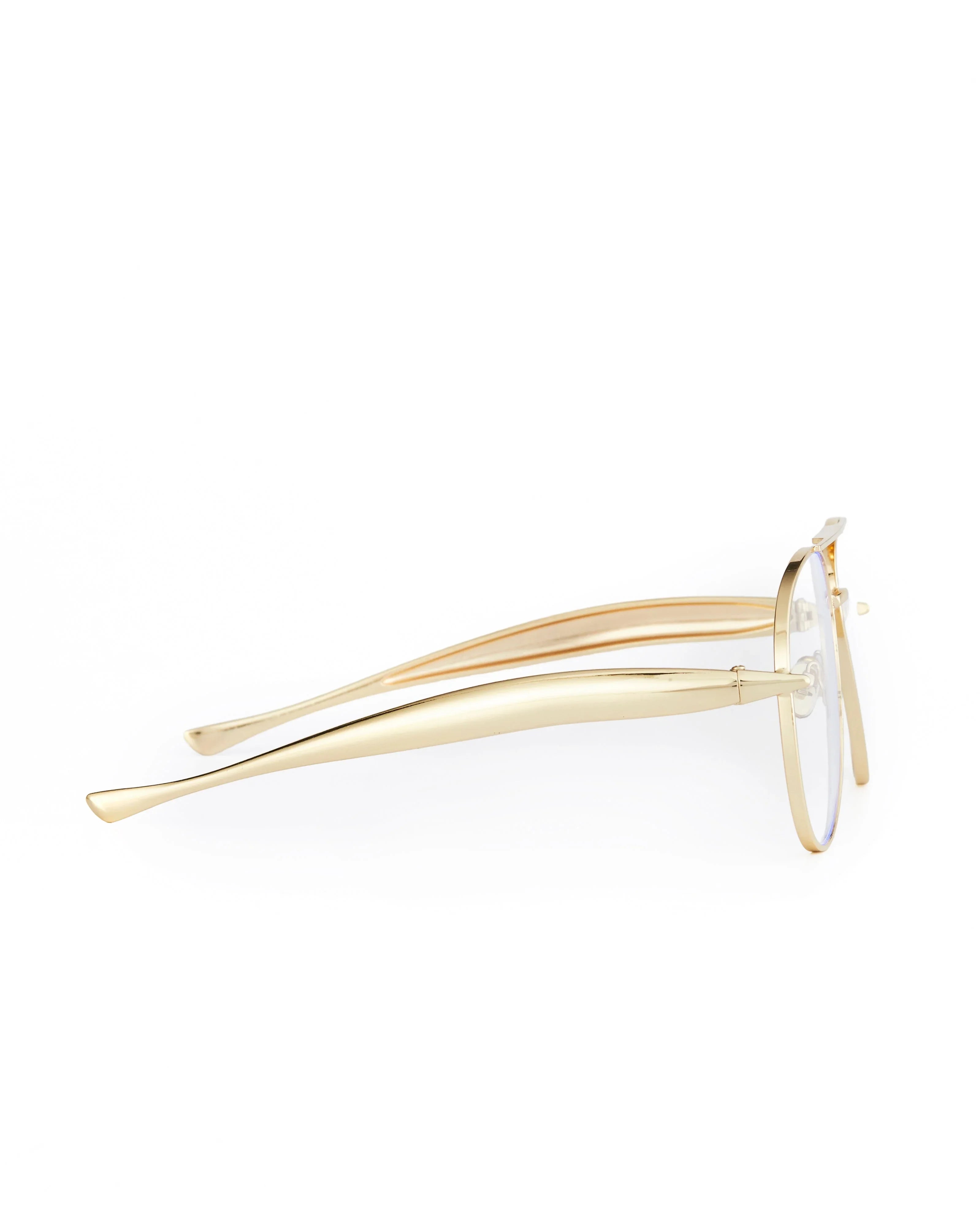 PROJECTWEAR | Edel Sunglasses Gold/Clear