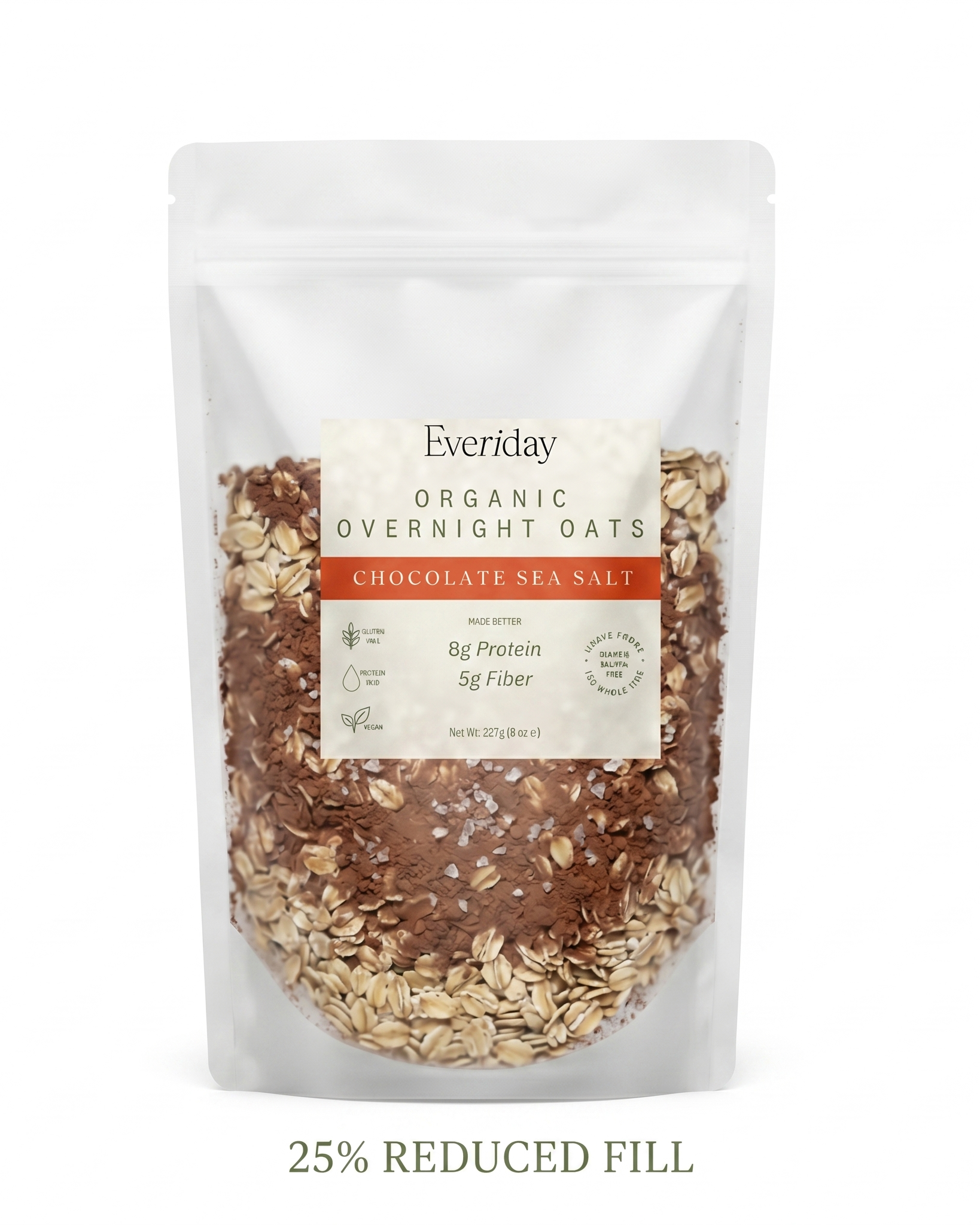 EVERIDAY FOOD | Organic Overnight Oats Chocolate Sea Salt