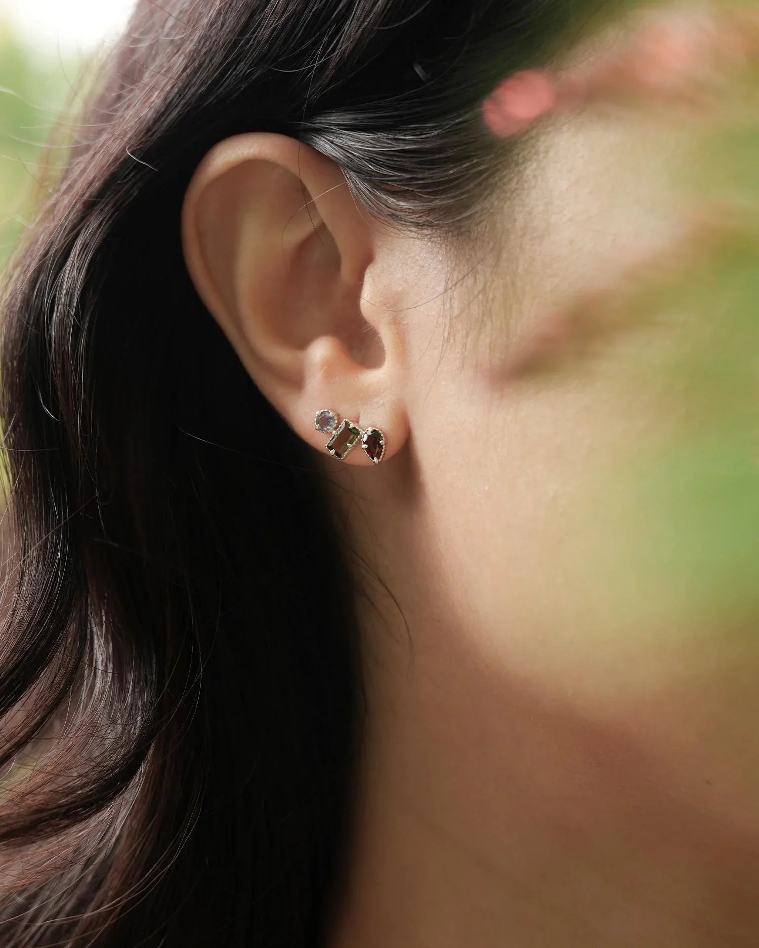 EMBRACE JEWELLERY | Triple Glow Cluster Studs