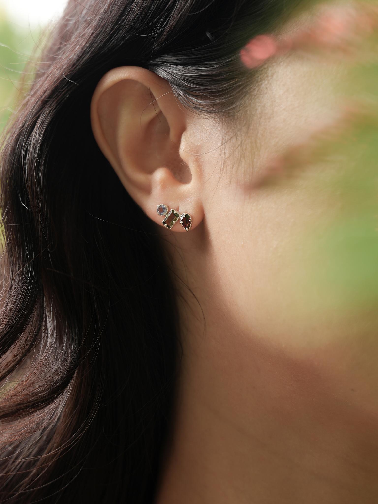 EMBRACE JEWELLERY | Triple Glow Cluster Studs