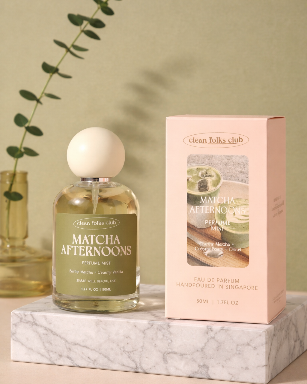 CLEAN FOLKS CLUB | Matcha Afternoon Perfume Mist