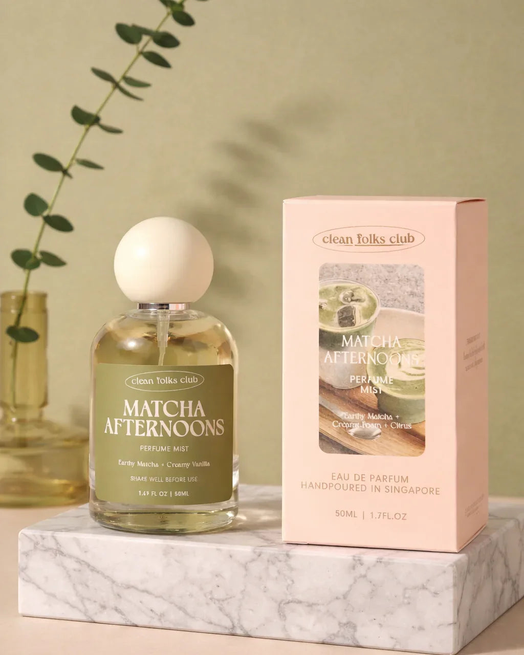 CLEAN FOLKS CLUB | Matcha Afternoon Perfume Mist