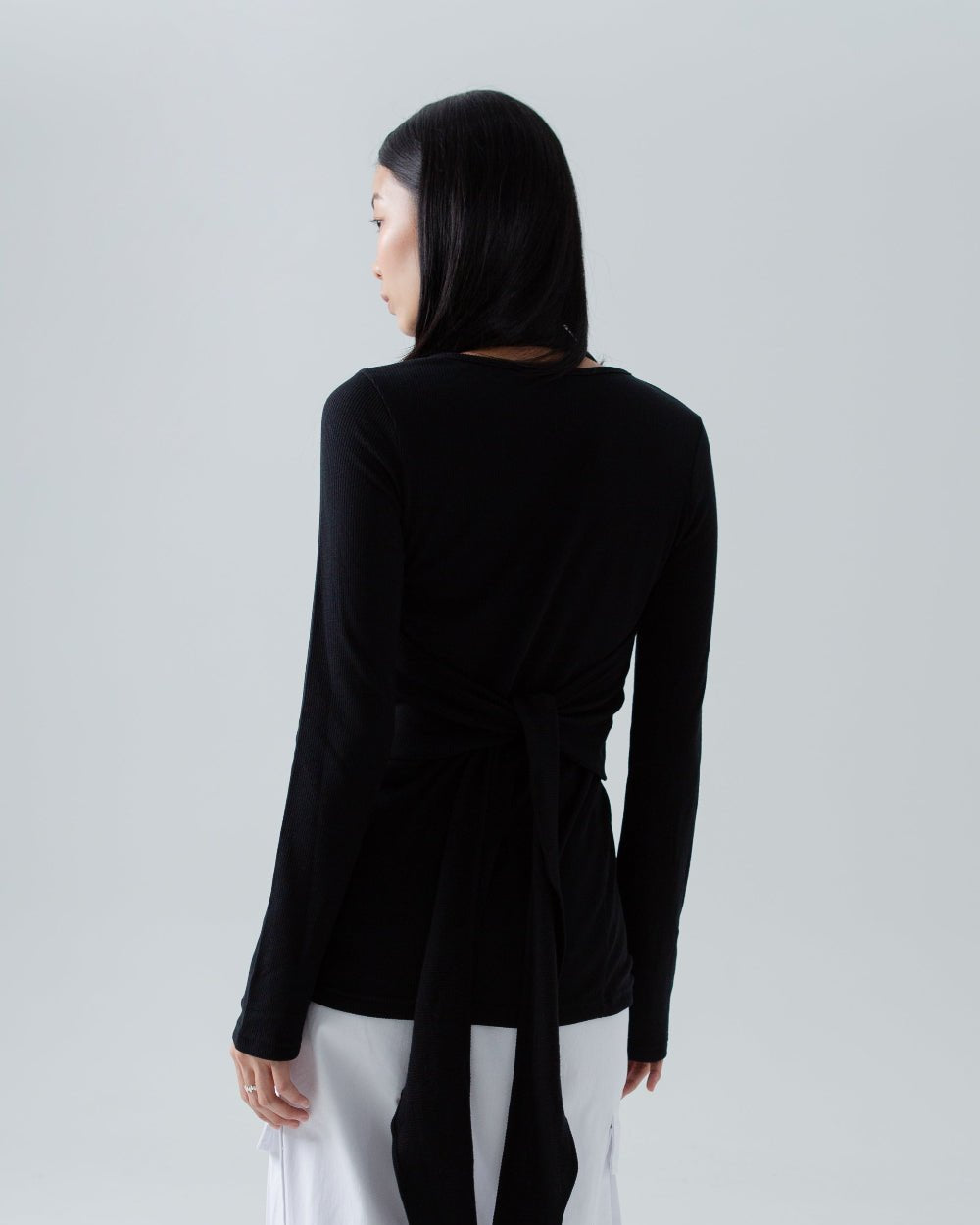 SAERO COLLECTIVE | Split Layer Top | Black