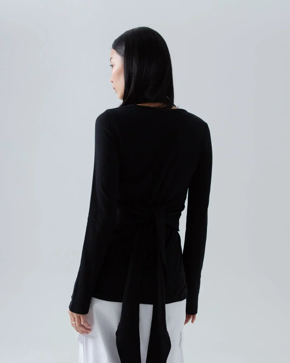 SAERO COLLECTIVE | Split Layer Top | Black