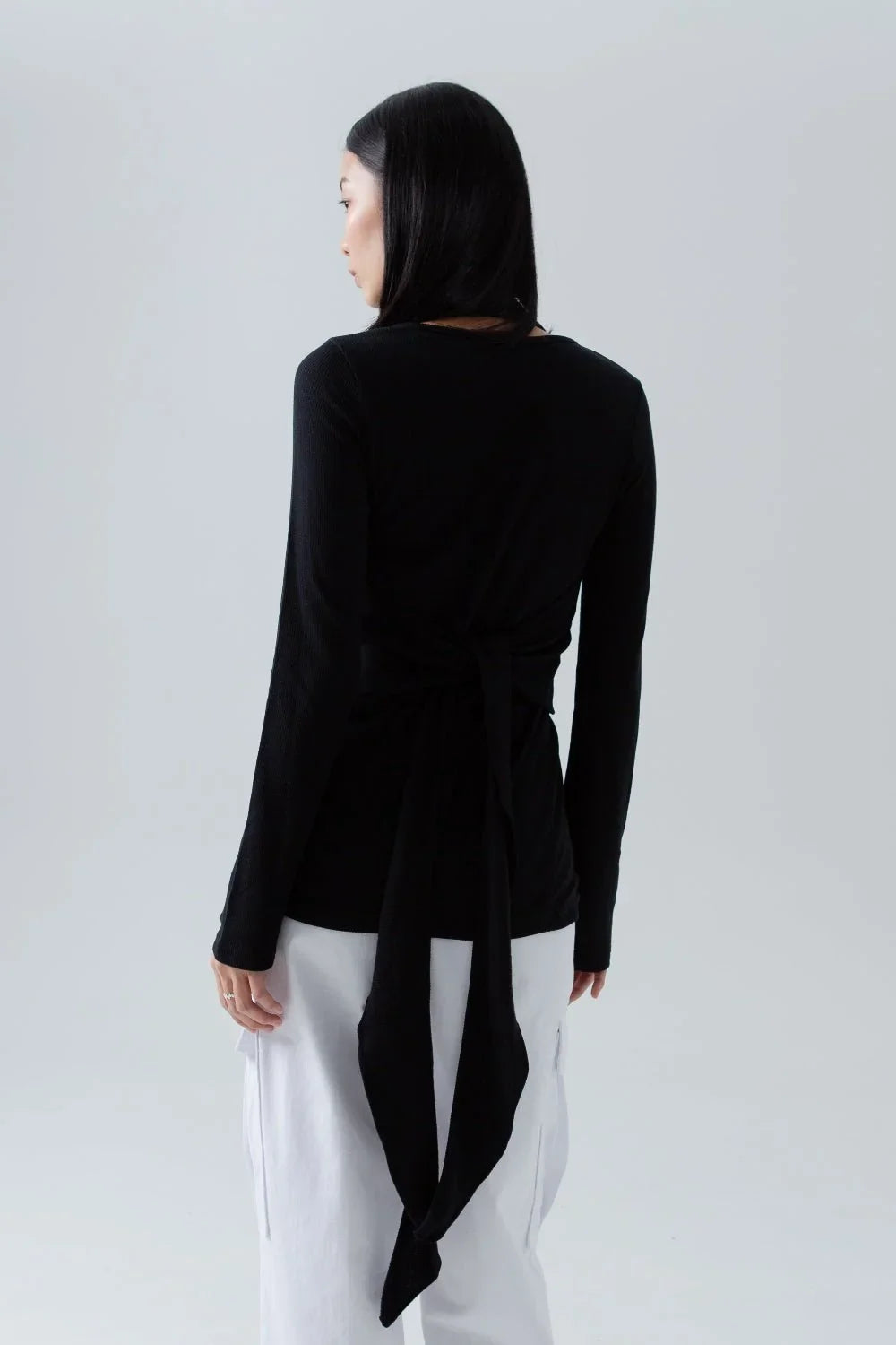 SAERO COLLECTIVE | Split Layer Top | Black