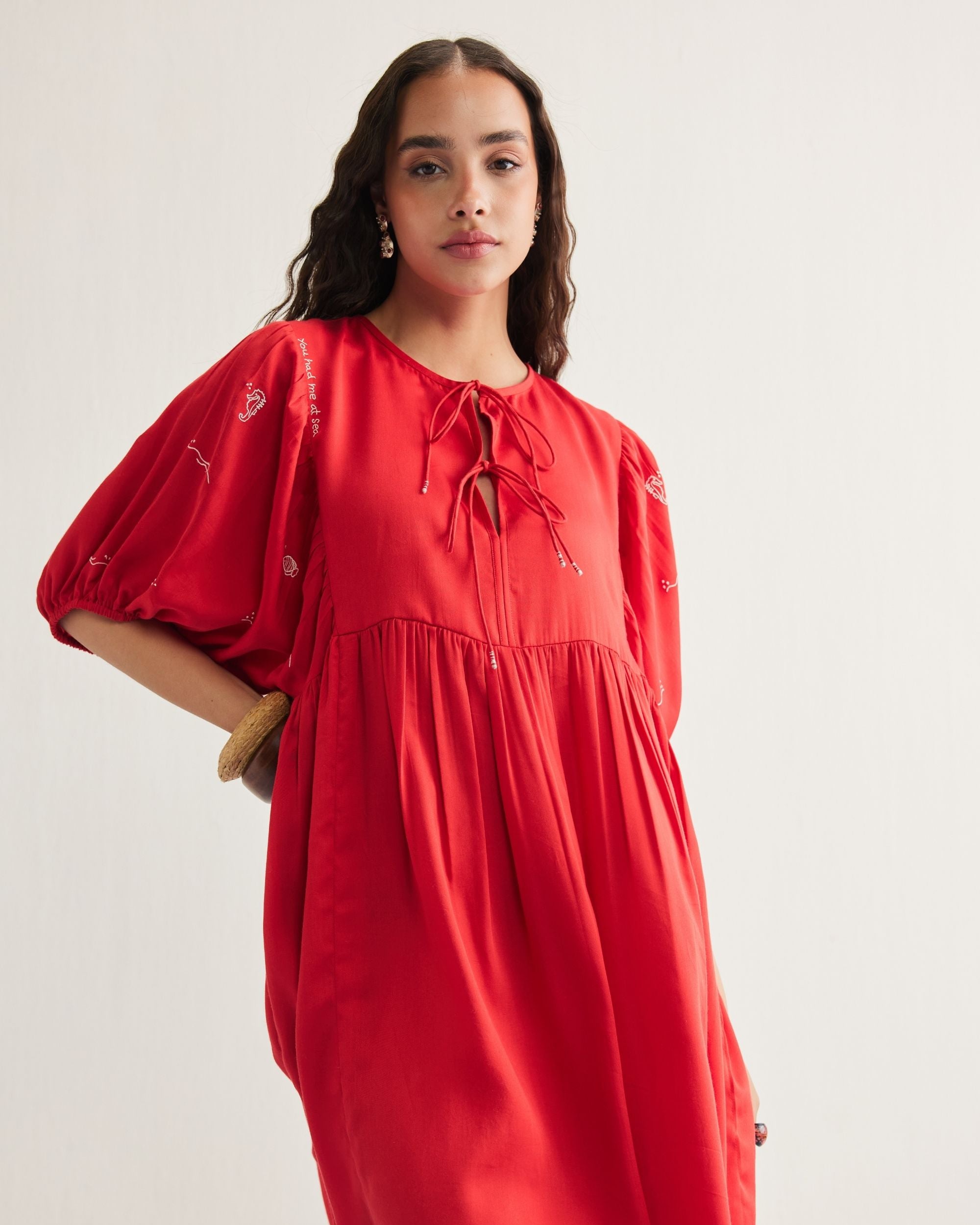 SUI | Ocean Wilds Tencel Dress