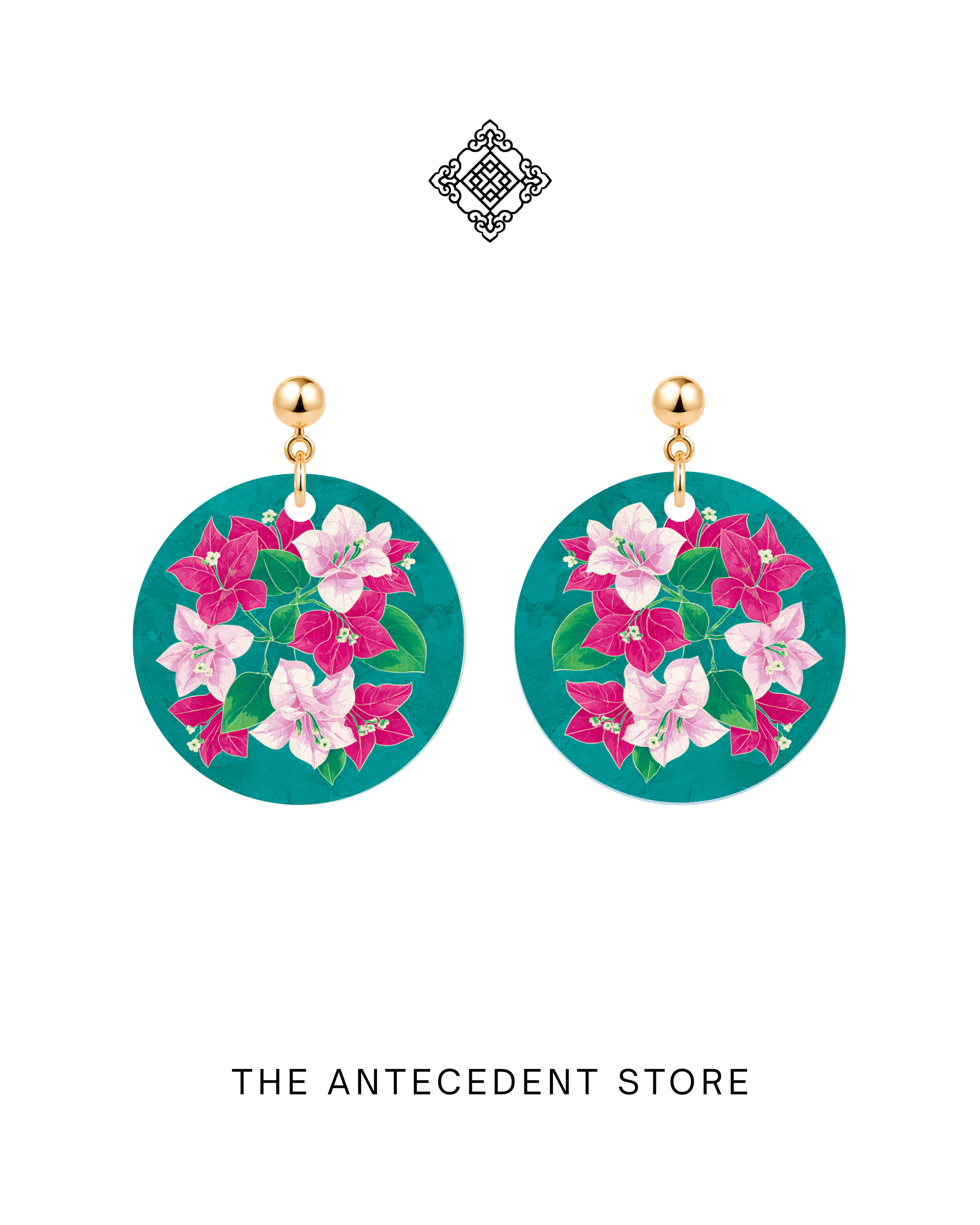 THE ANTECEDENT STORE | Bougainvillea Bloom Earrings