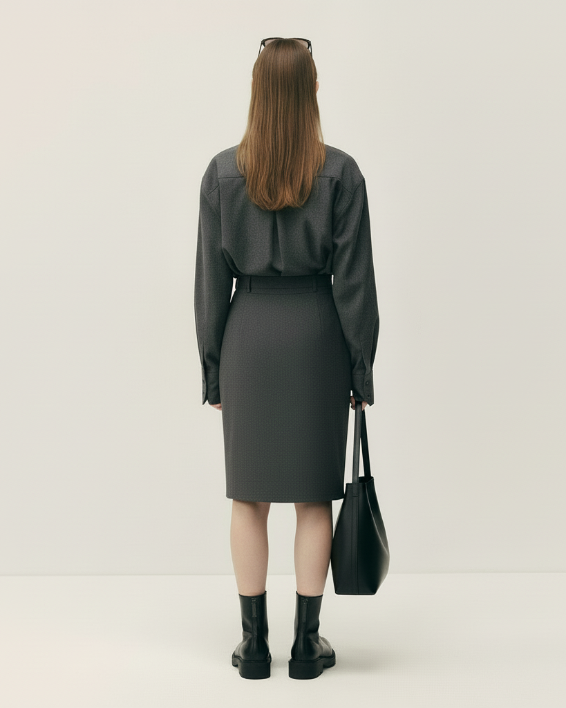 LAYERPLAN | Margot Draped Wrap Shirt Margot