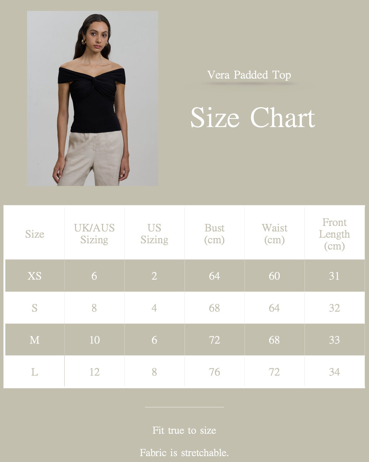 EMVY | Vera Padded Top - Green