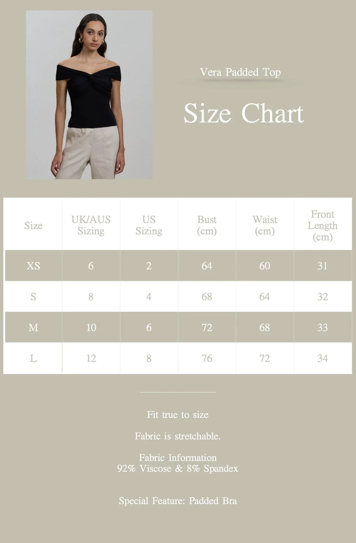 EMVY | Vera Padded Top - Green
