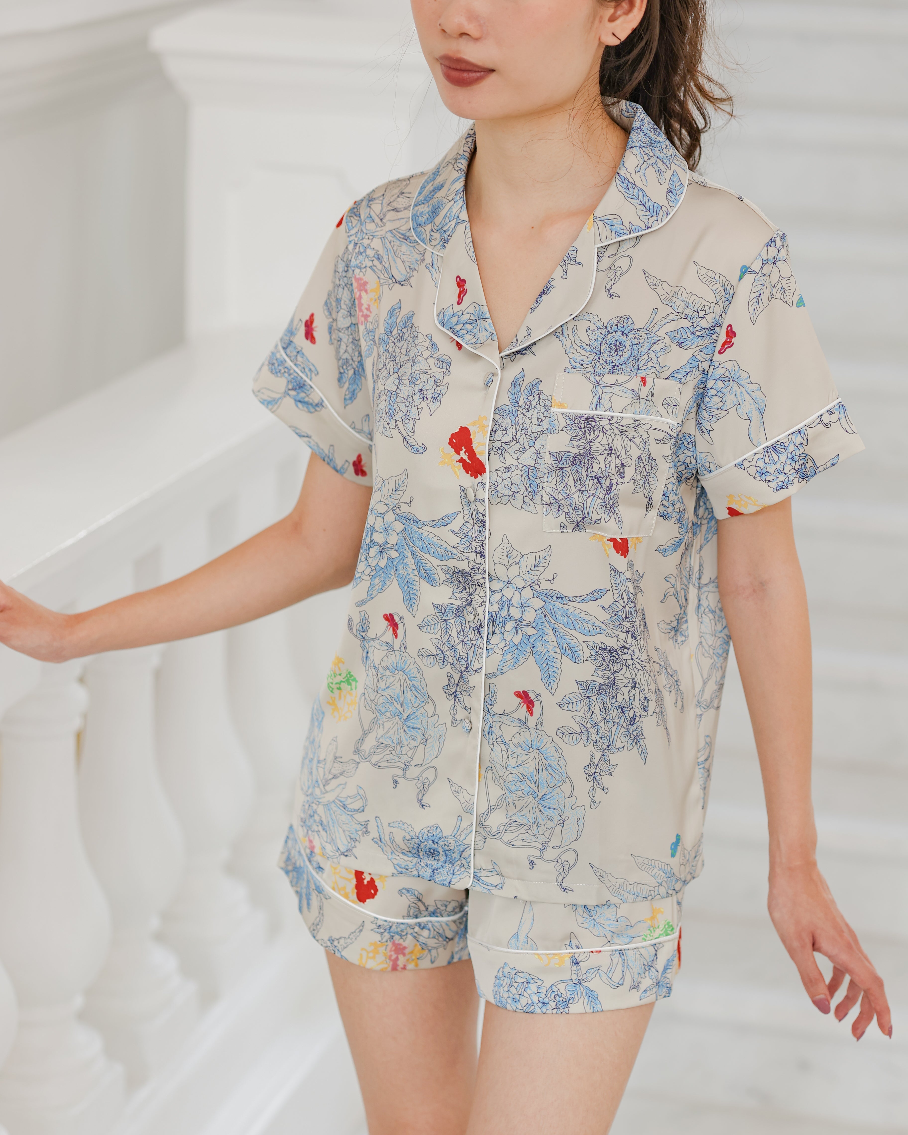 BELLS & BIRDS | Clementine Pyjamas Set