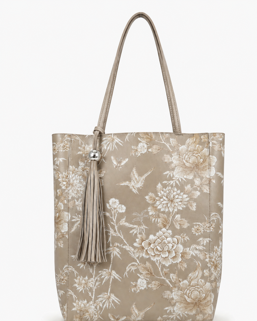 DESTI SAINT | Double Phoenix Floral Shopper
