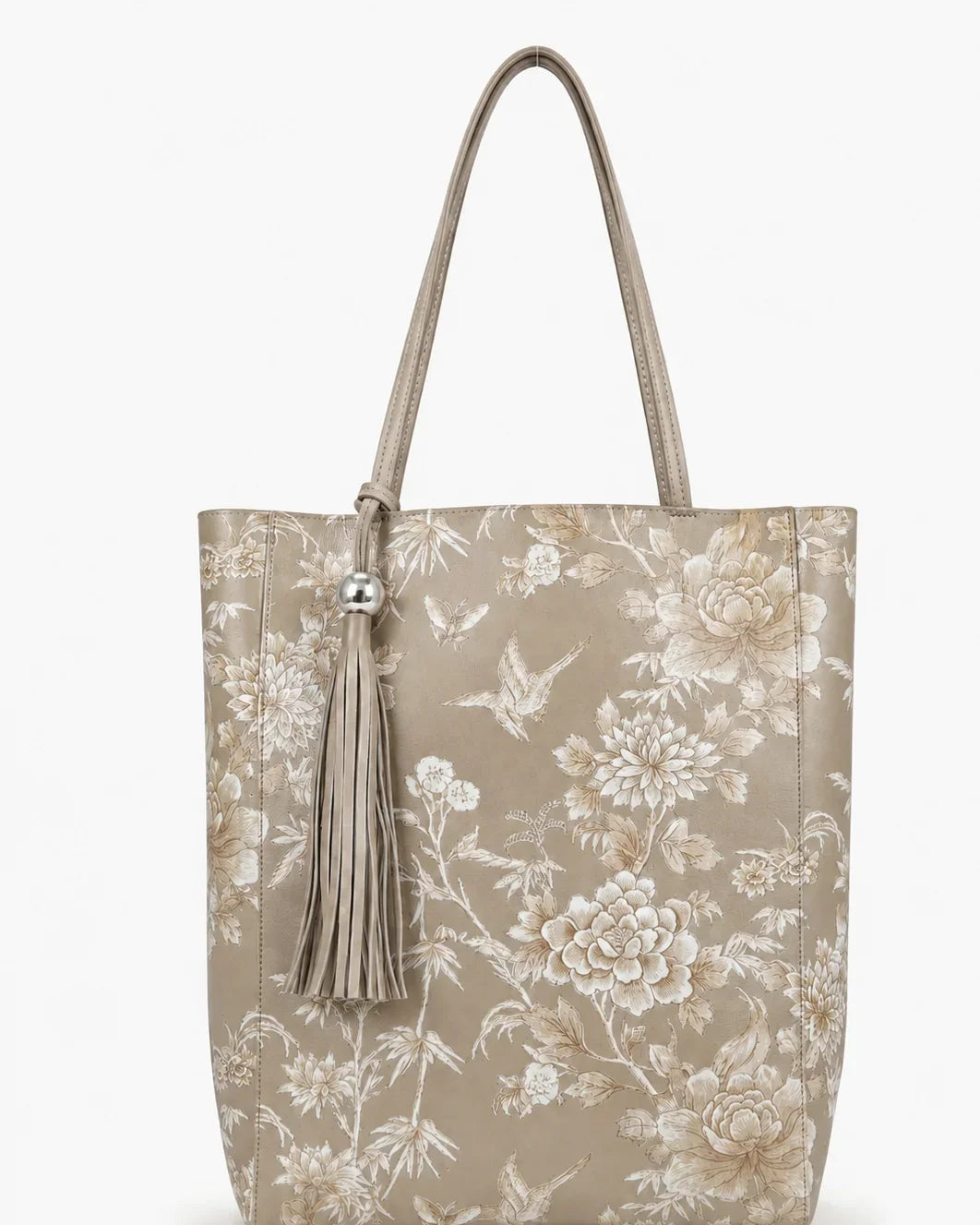 DESTI SAINT | Double Phoenix Floral Shopper