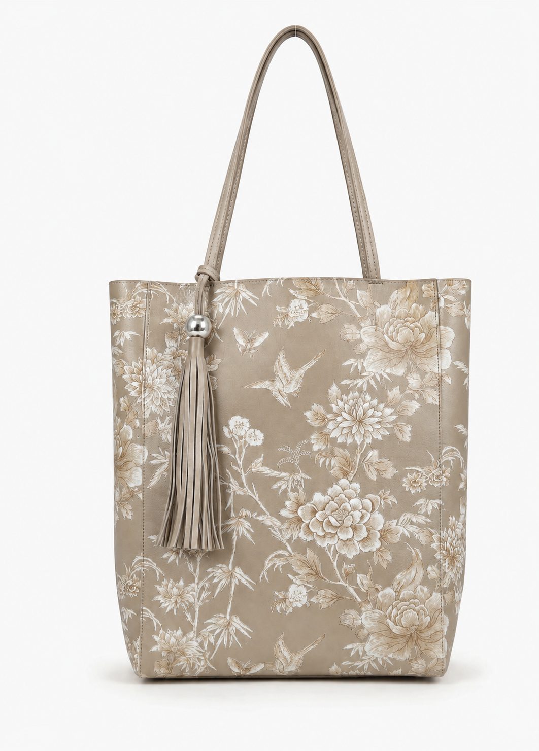 DESTI SAINT | Double Phoenix Floral Shopper