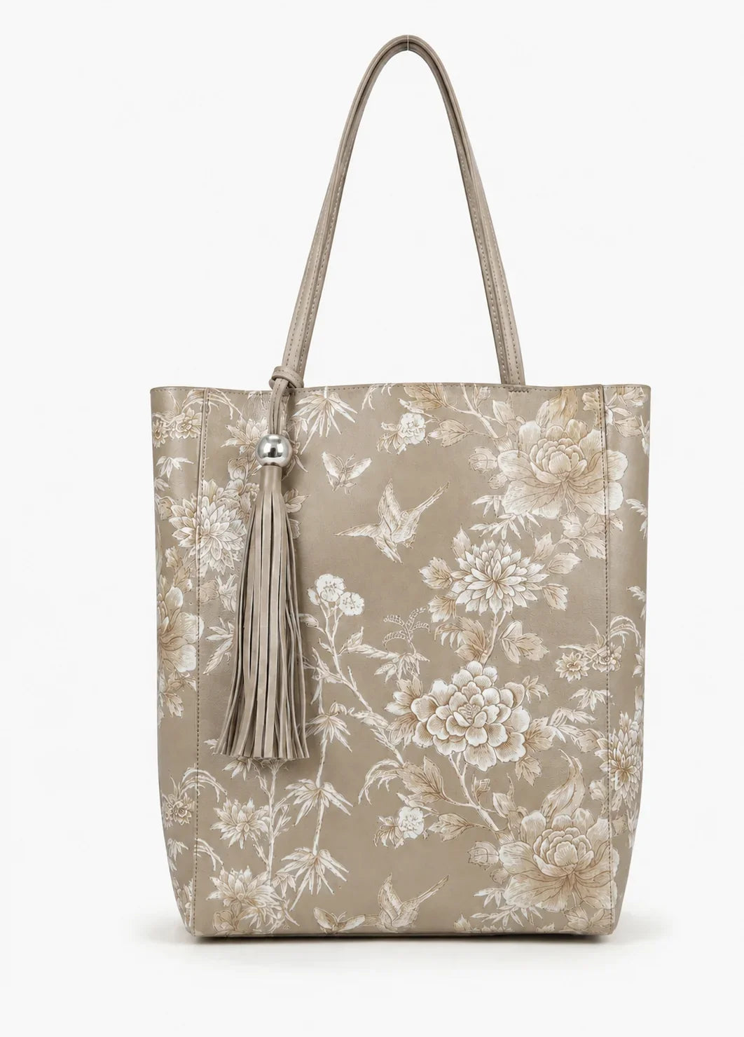 DESTI SAINT | Double Phoenix Floral Shopper