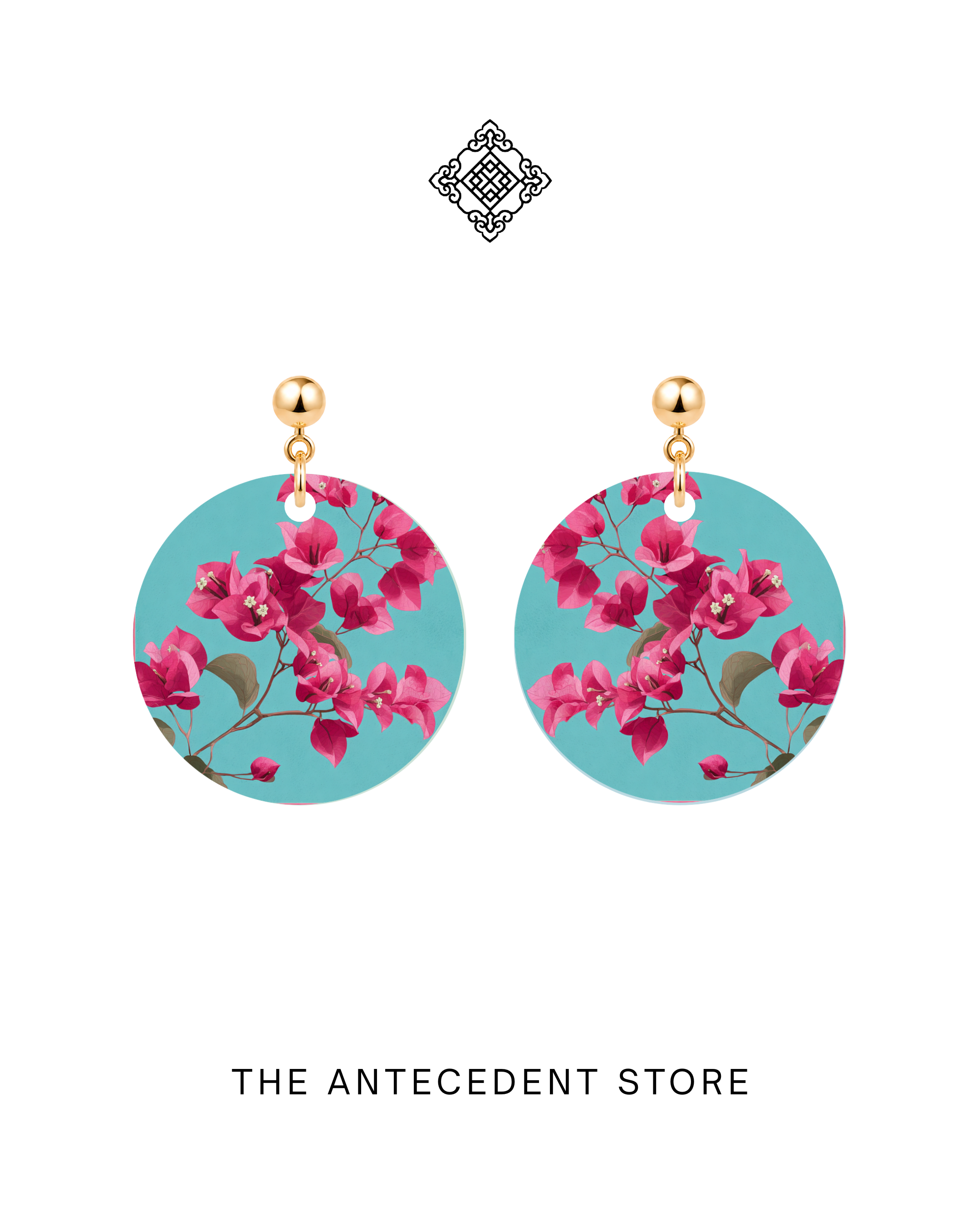 THE ANTECEDENT STORE | Bougainvillea Earrings