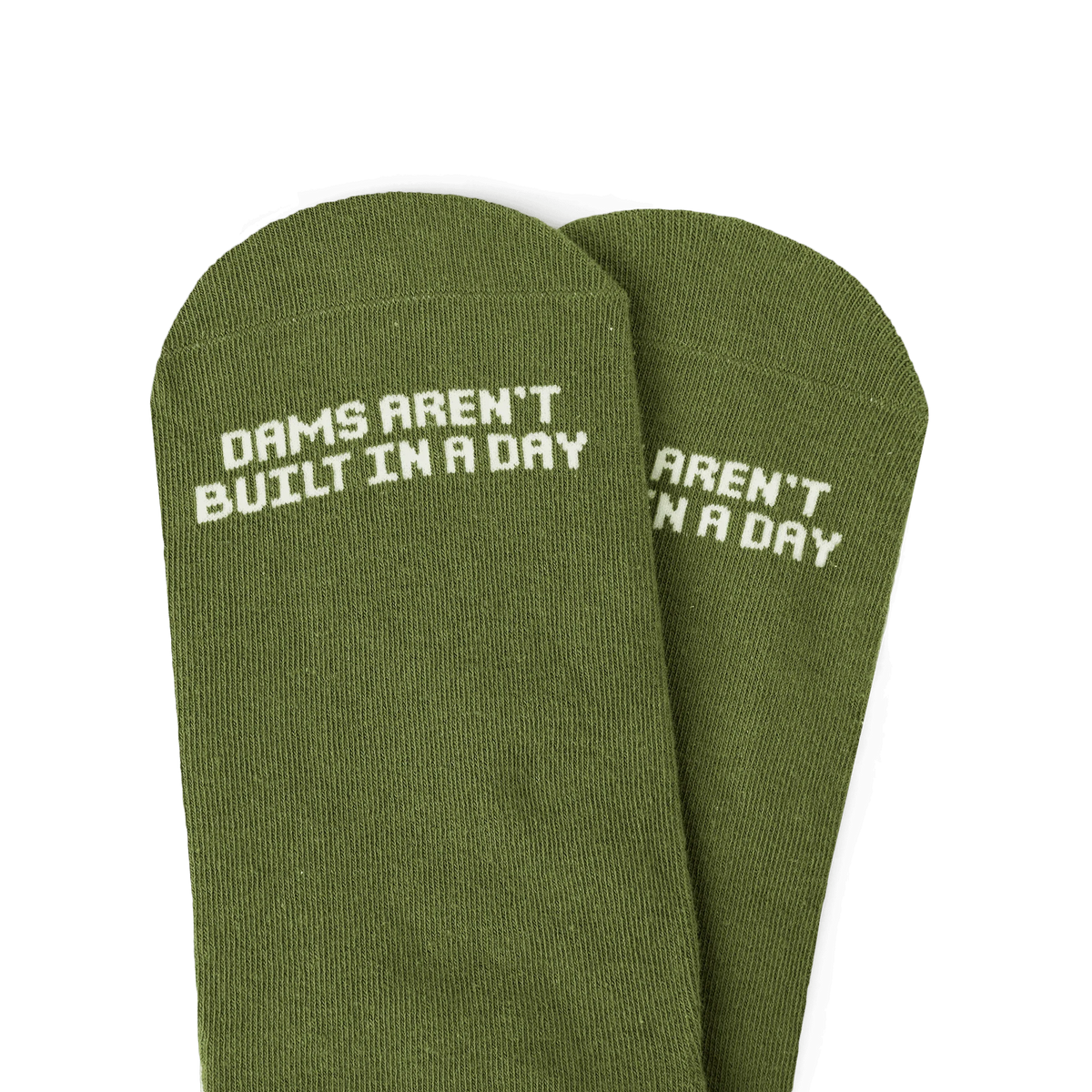 TALKING TOES | Best Beaver Sock | Green