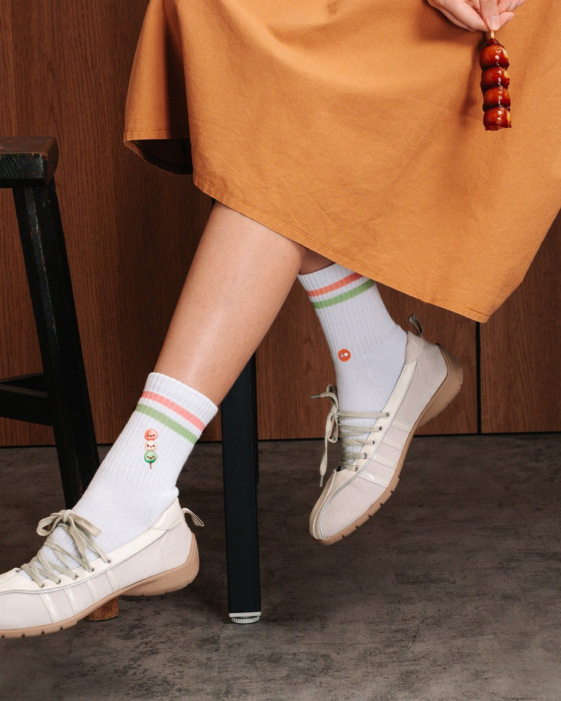 TALKING TOES | Sticky Dango Athletic Sock