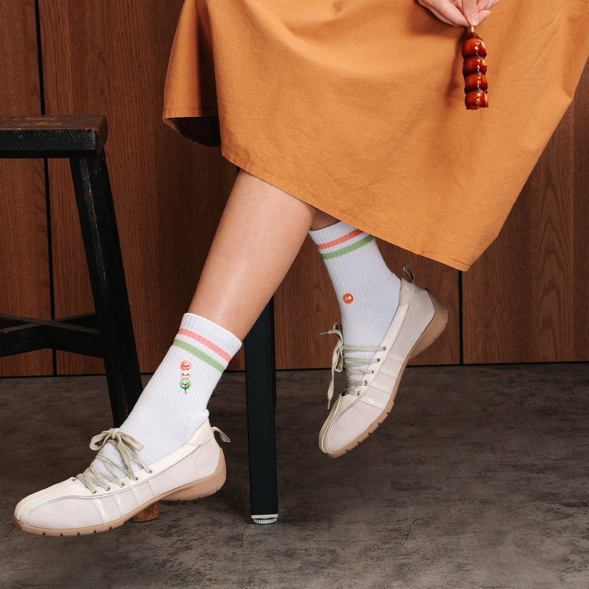 TALKING TOES | Sticky Dango Athletic Sock