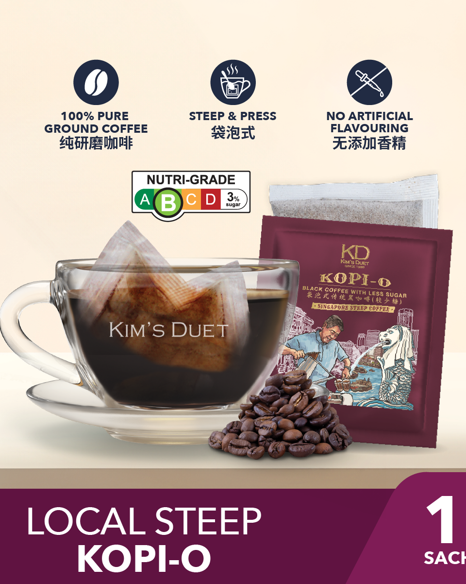 KIM'S DUET | Kopi-O (Black Coffee With Less Sugar)