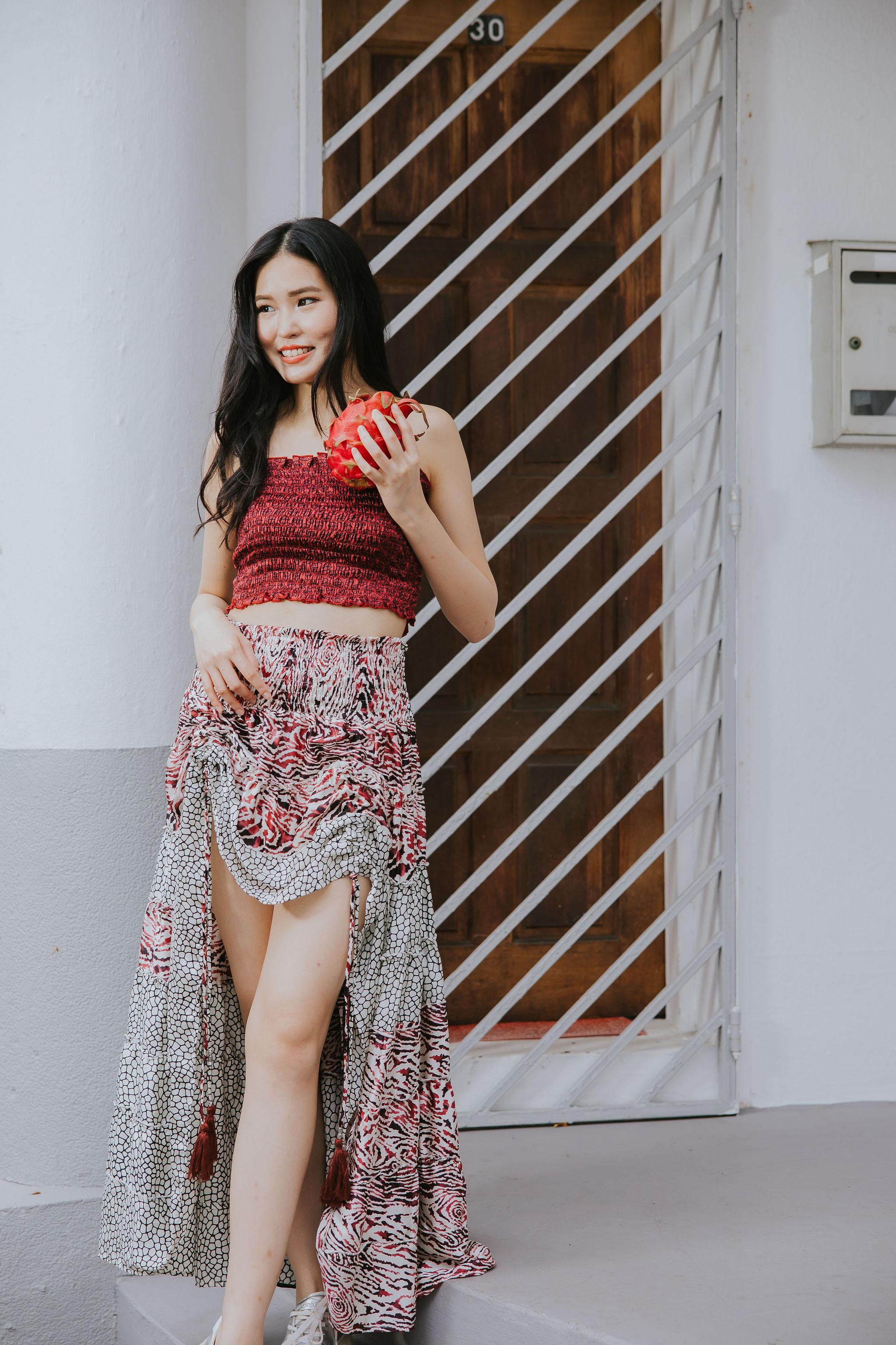 RAJA RANI | Modal Silk Tube Top & Skirt Set