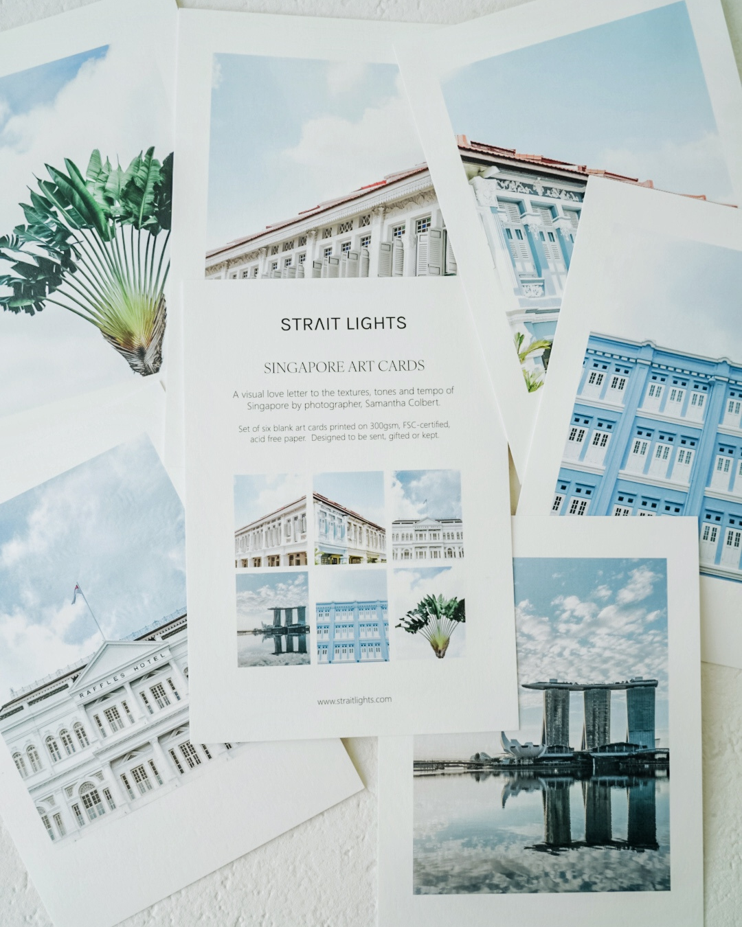 STRAIT LIGHTS | Singapore Postcard Sets