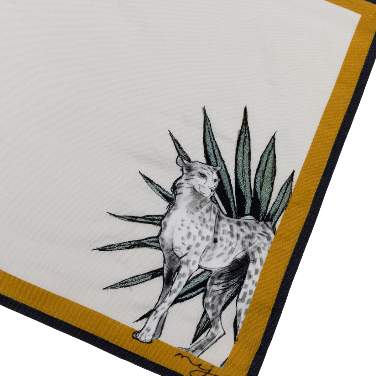 MEJA | The Show Of Safari Animal Napkins (Set Of 2)
