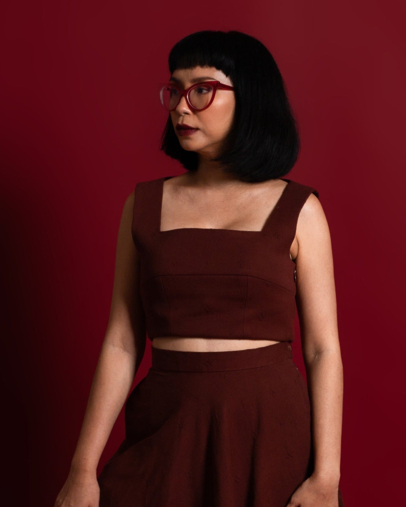 SUKKHA CITTA | TITIK - Sleeveless Crop Top