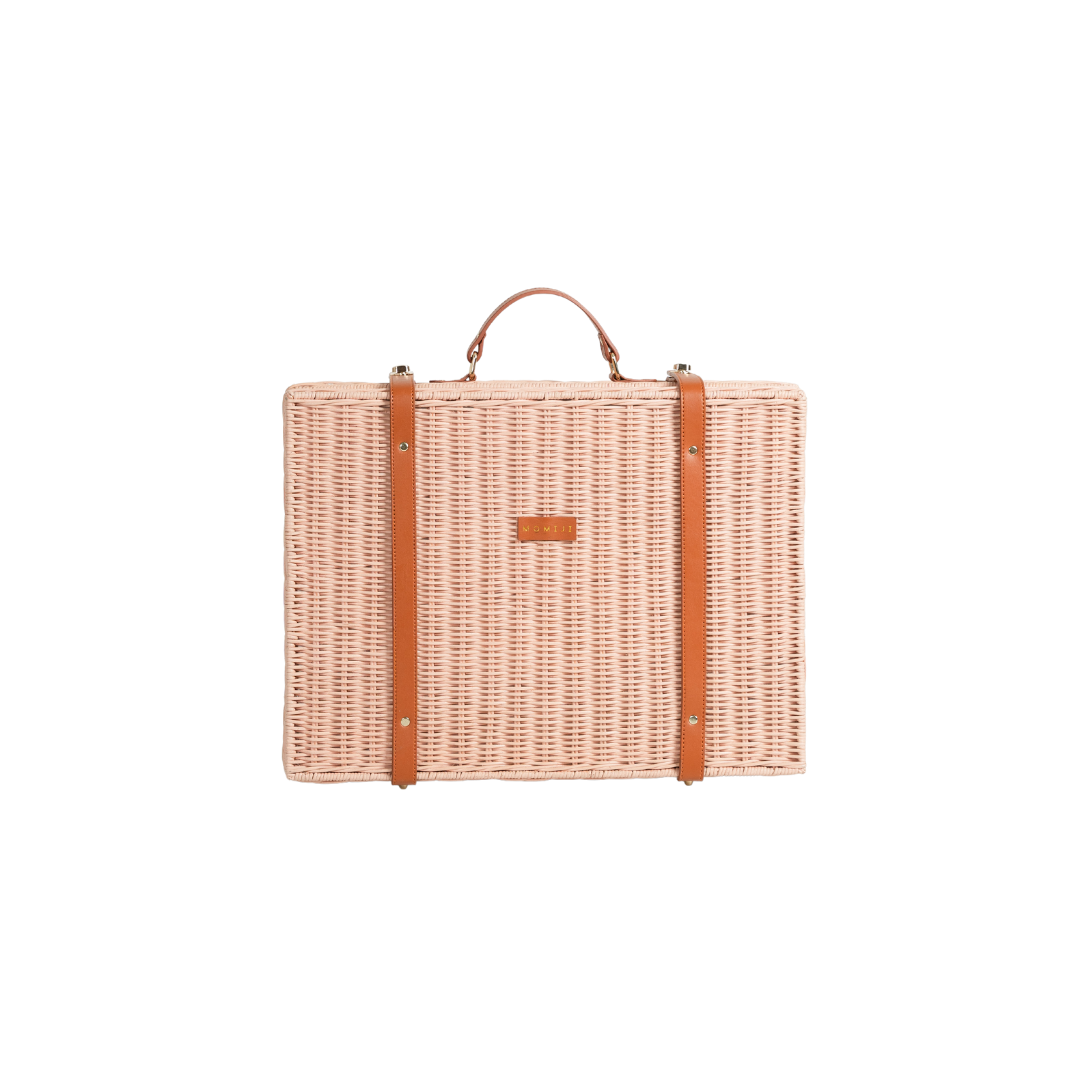 MOMIJI | Jasmine Briefcase - Dusty Pink