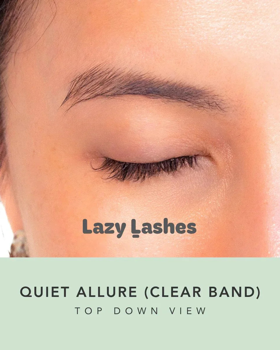 NODSPARK | Clear Band Everyday Quiet Allure Lazy Lashes