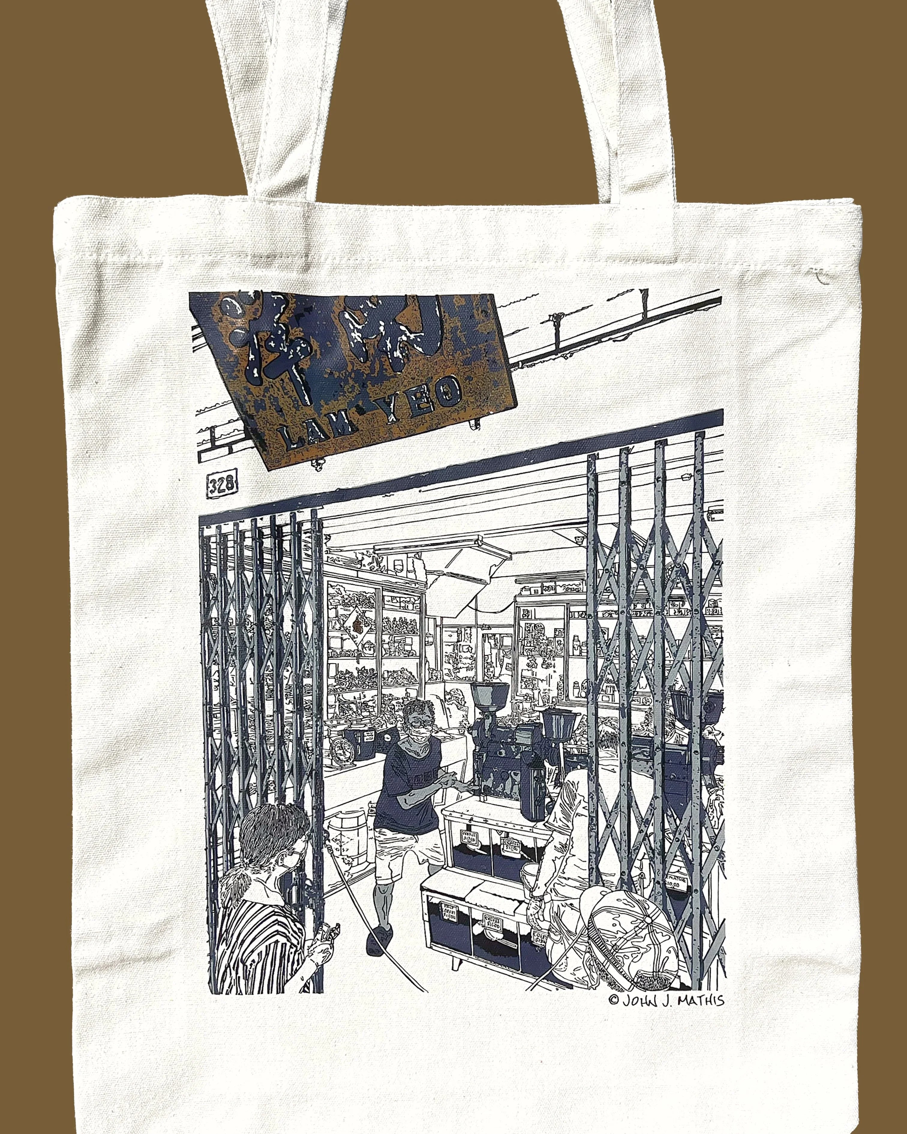TATSU MAKER WORKS | Lam Yeo Coffee Powder Tote Bag