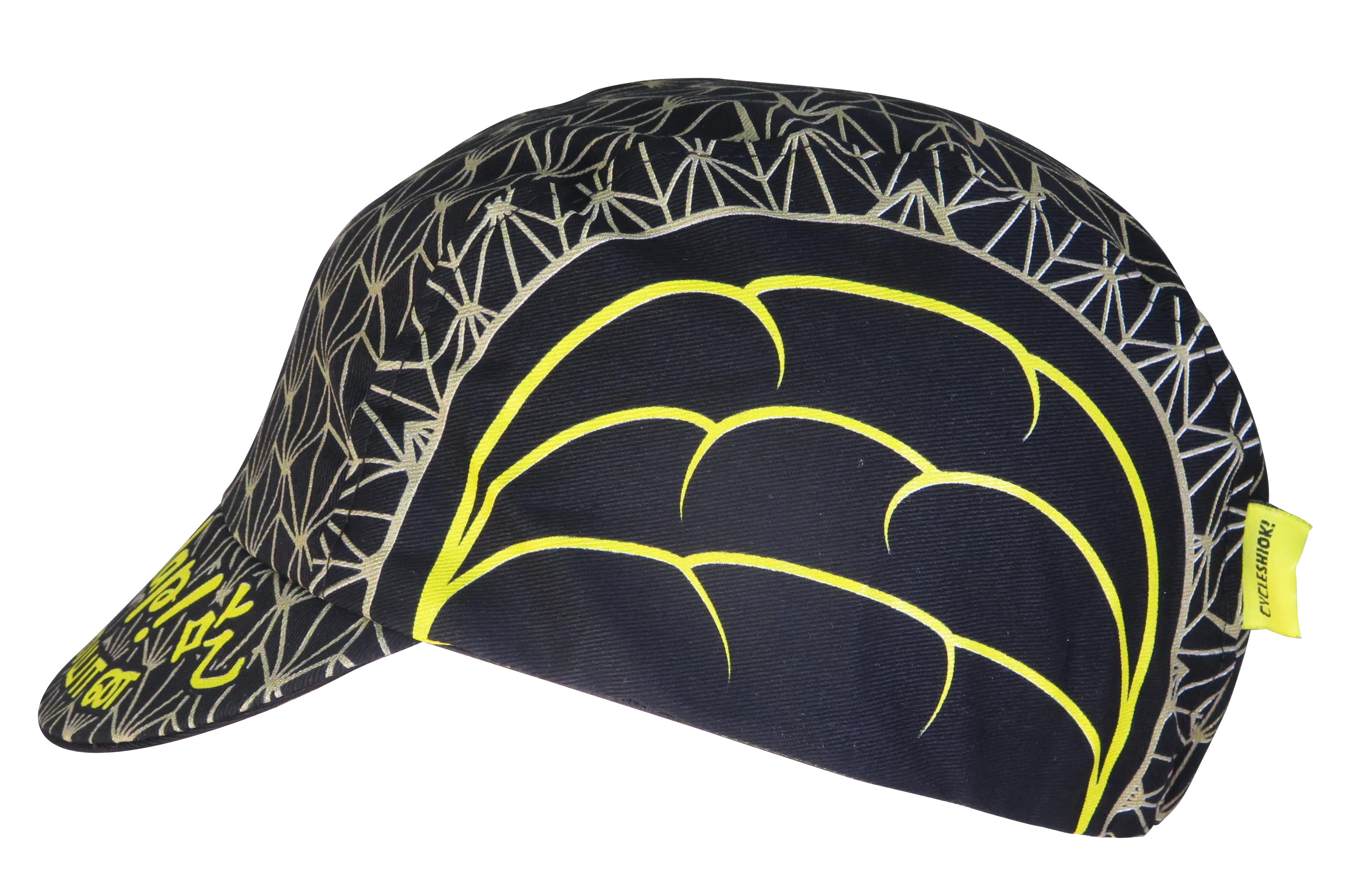 A DESIGN BY TAKACHYA | Cycling Cap - Me Love Durian Black Gold