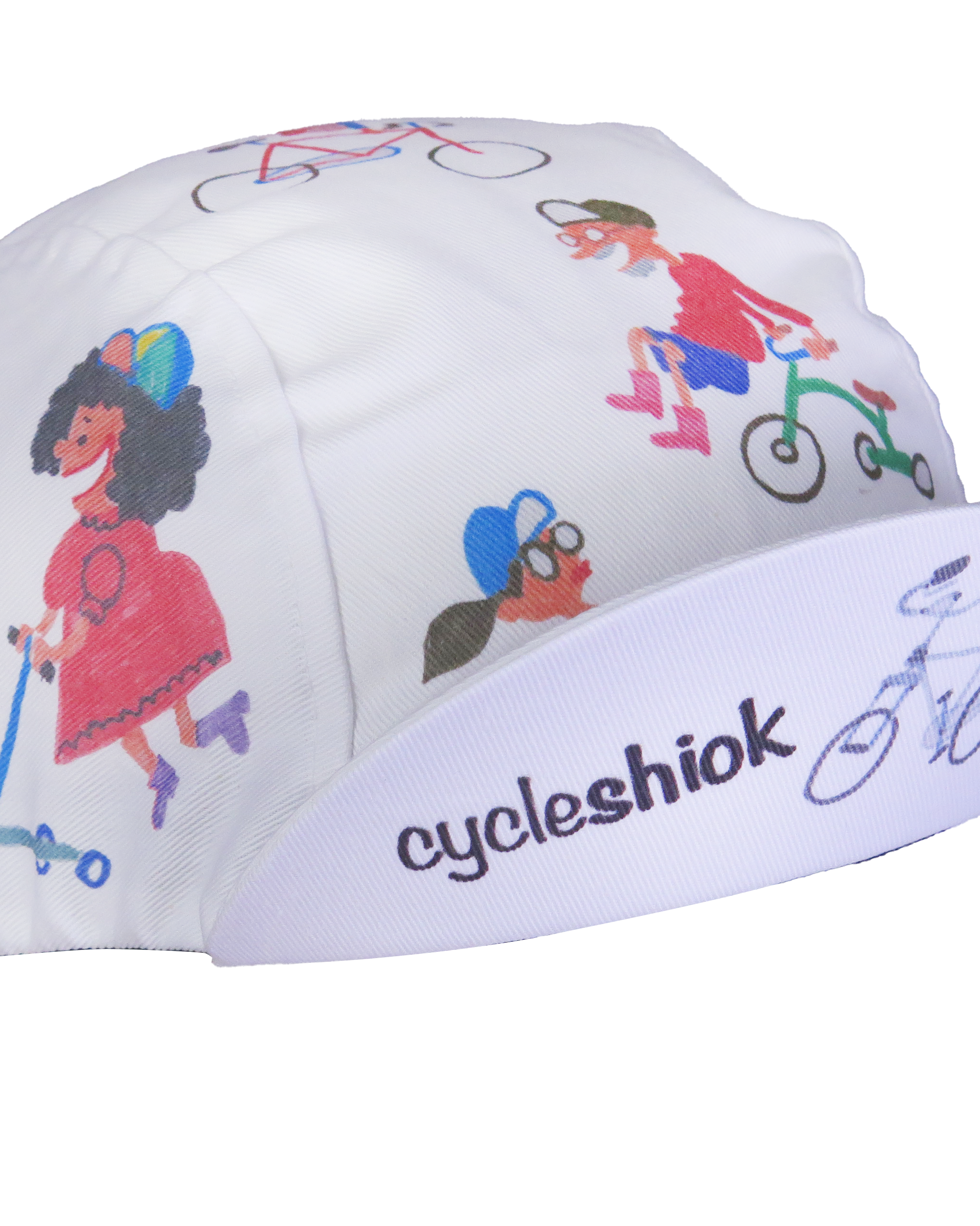 A DESIGN BY TAKACHYA | Faizal Caricatures x TKC CycleShiok! Cycling Cap