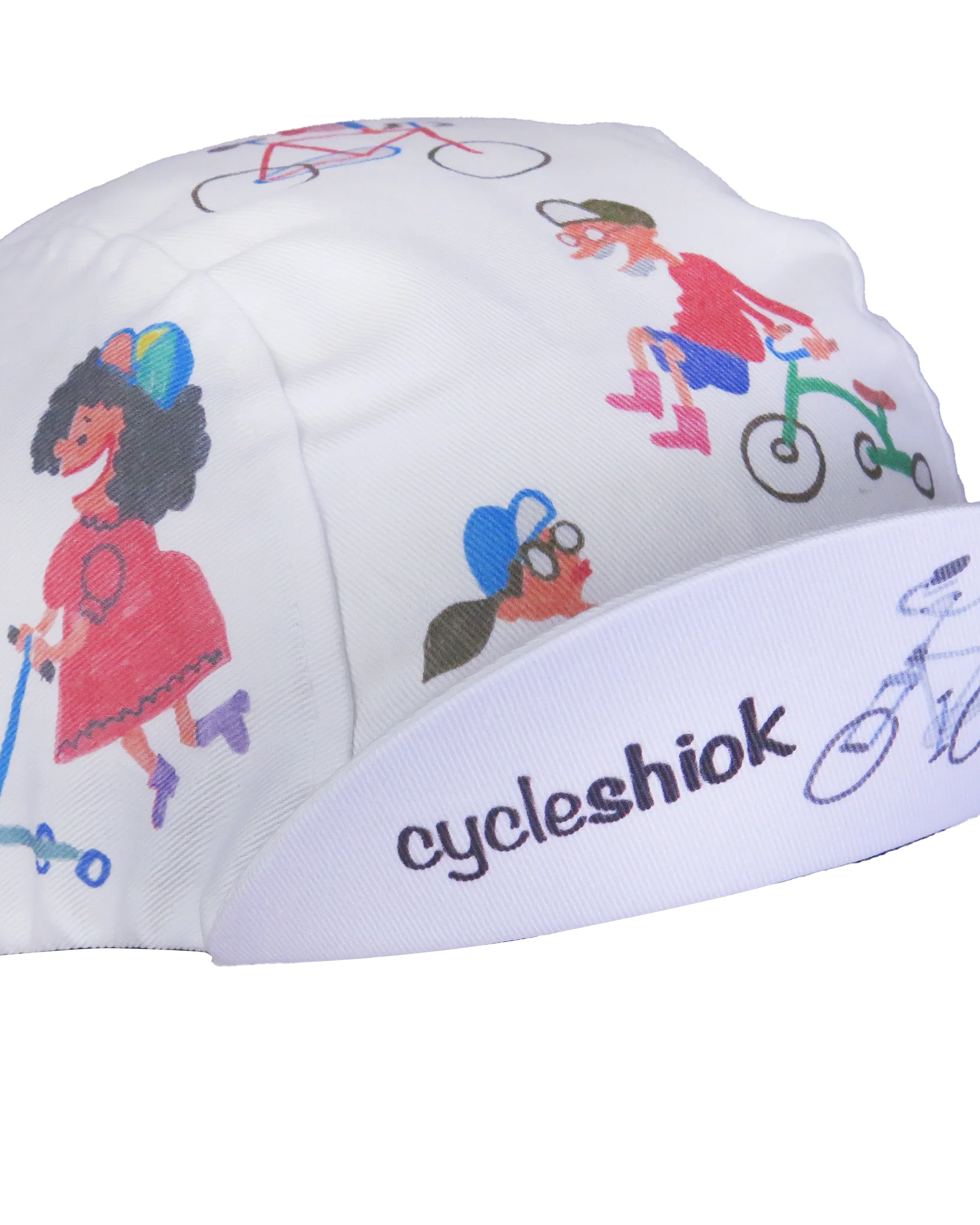 A DESIGN BY TAKACHYA | Faizal Caricatures x TKC CycleShiok! Cycling Cap