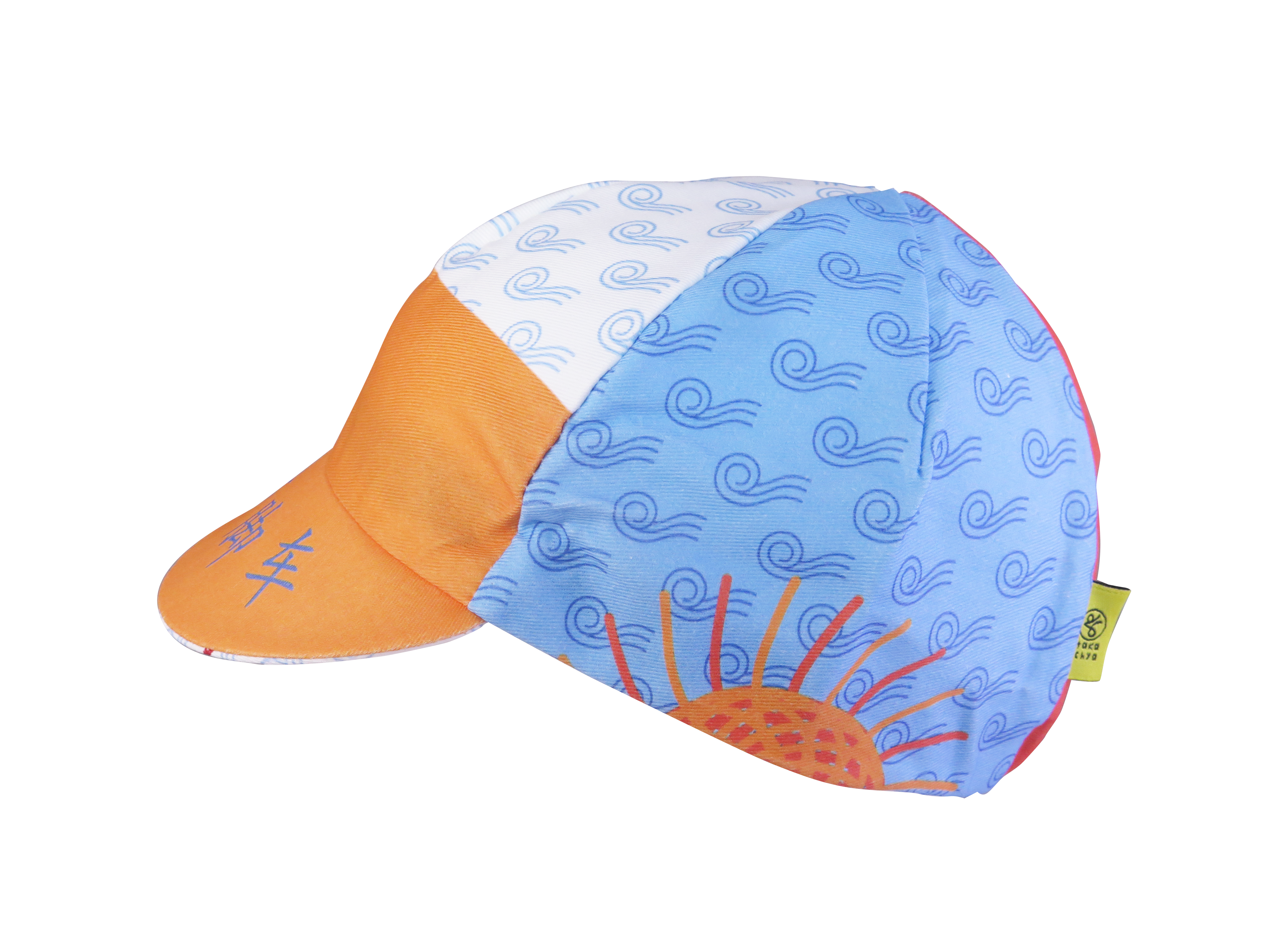 A DESIGN BY TAKACHYA | Cycling Cap - Chinese Idioms Nice Sun and Wind